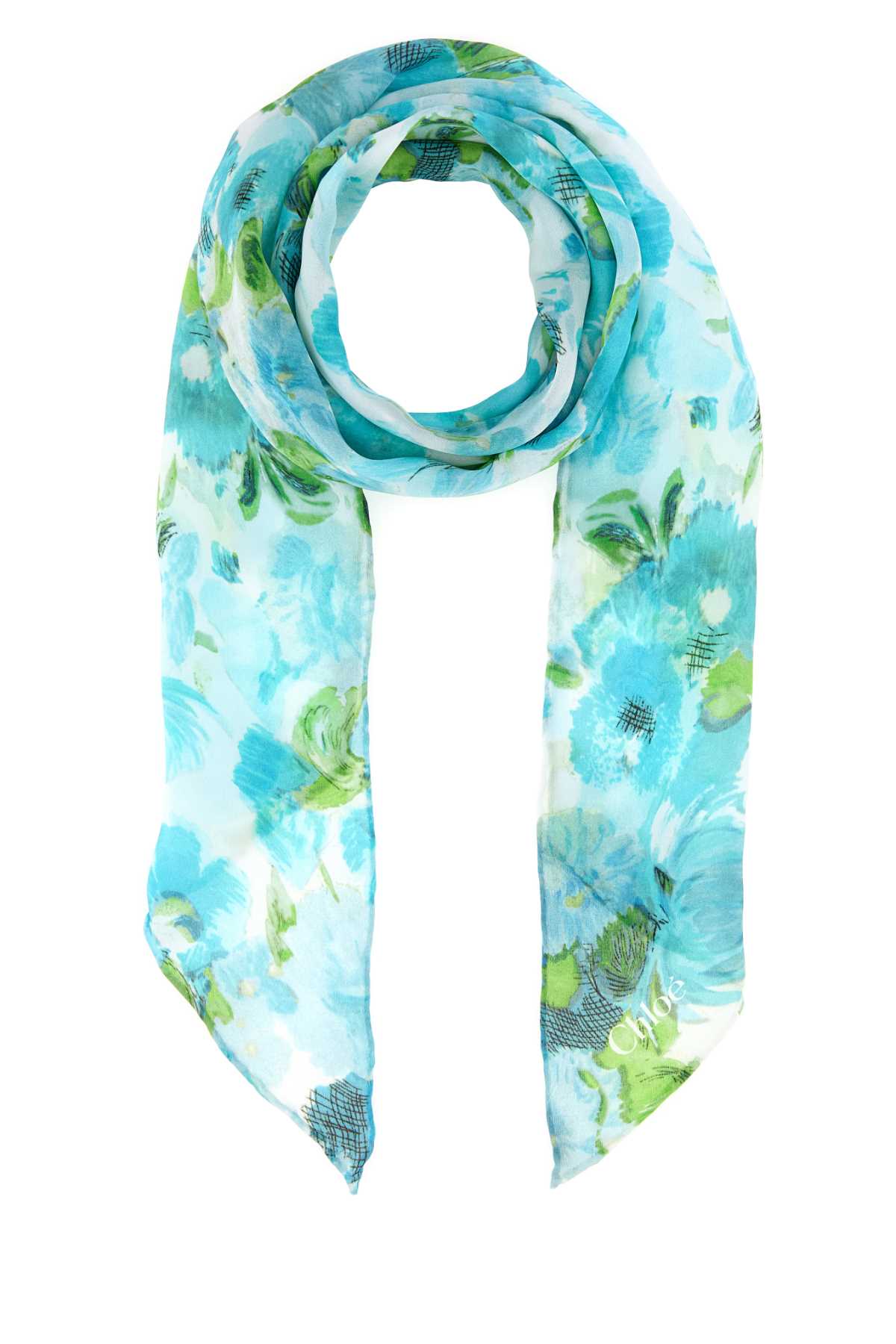 Chloe Women Printed Georgette Foulard CHLOE