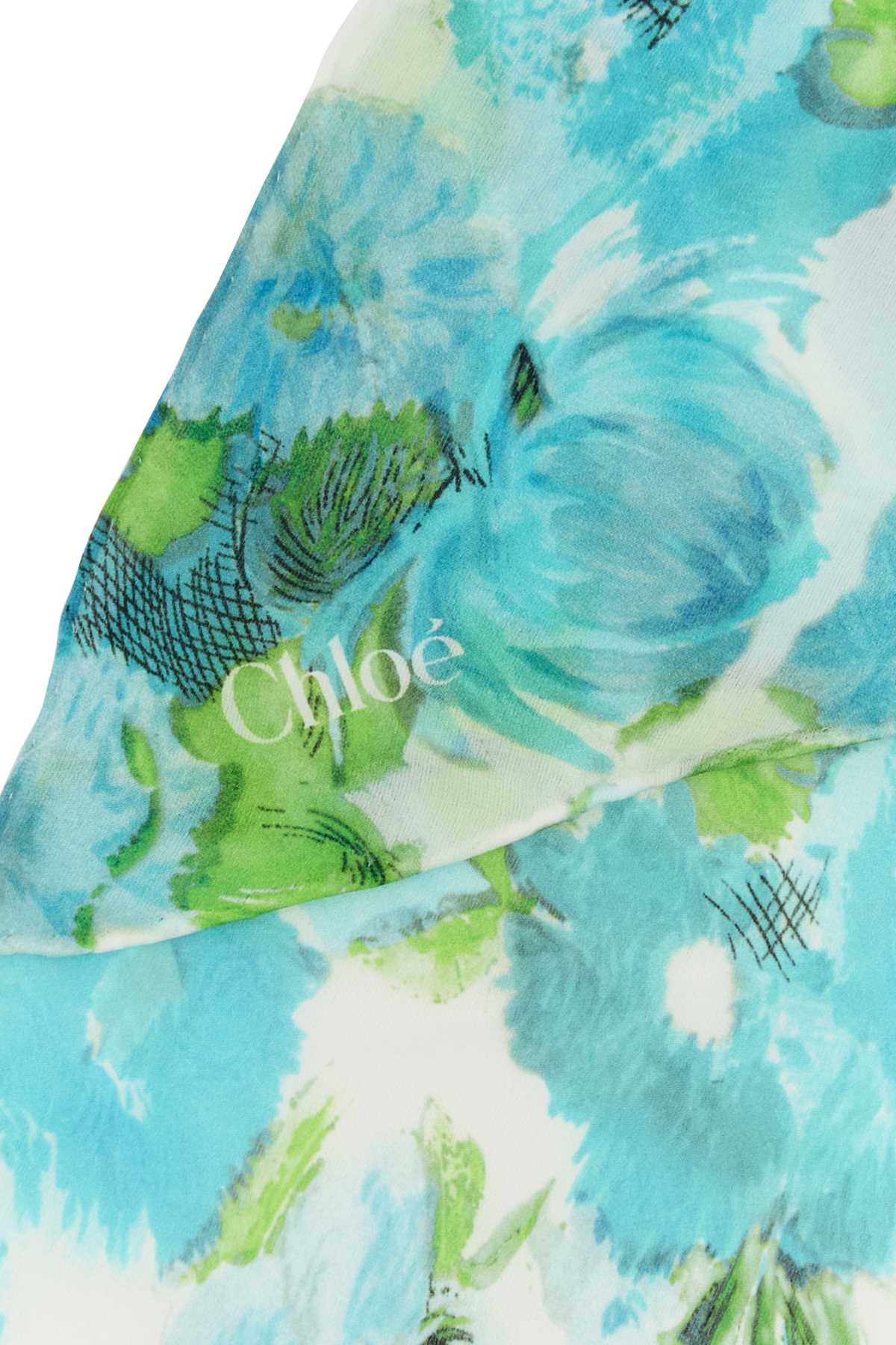 Chloe Women Printed Georgette Foulard CHLOE