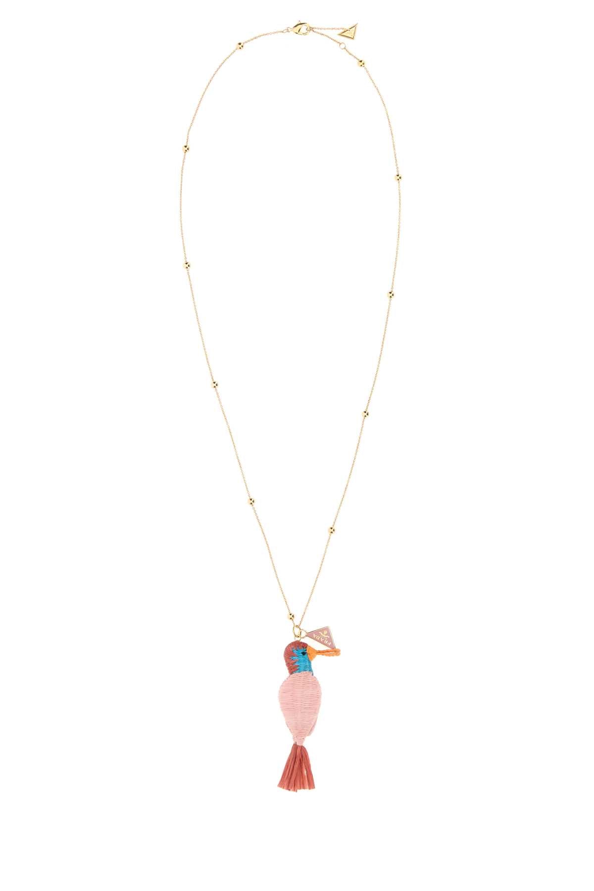 Prada Women Gold Metal Necklace PRADA