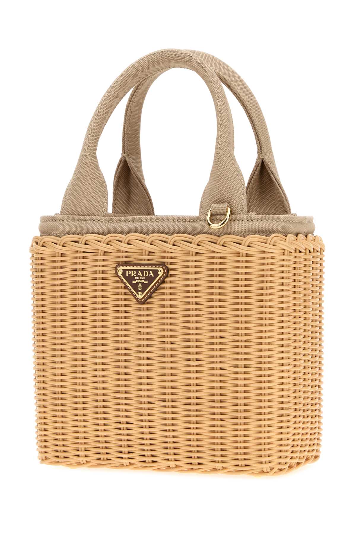 Prada Women Wicker Small Handbag PRADA