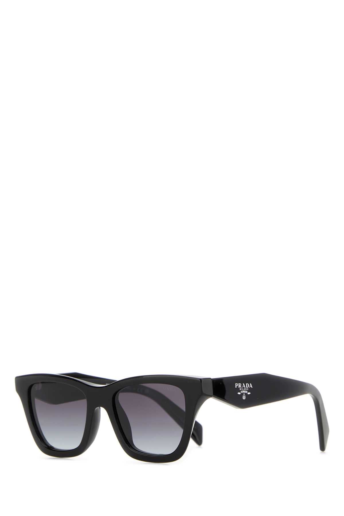 Prada Women Black Acetate Sunglasses PRADA