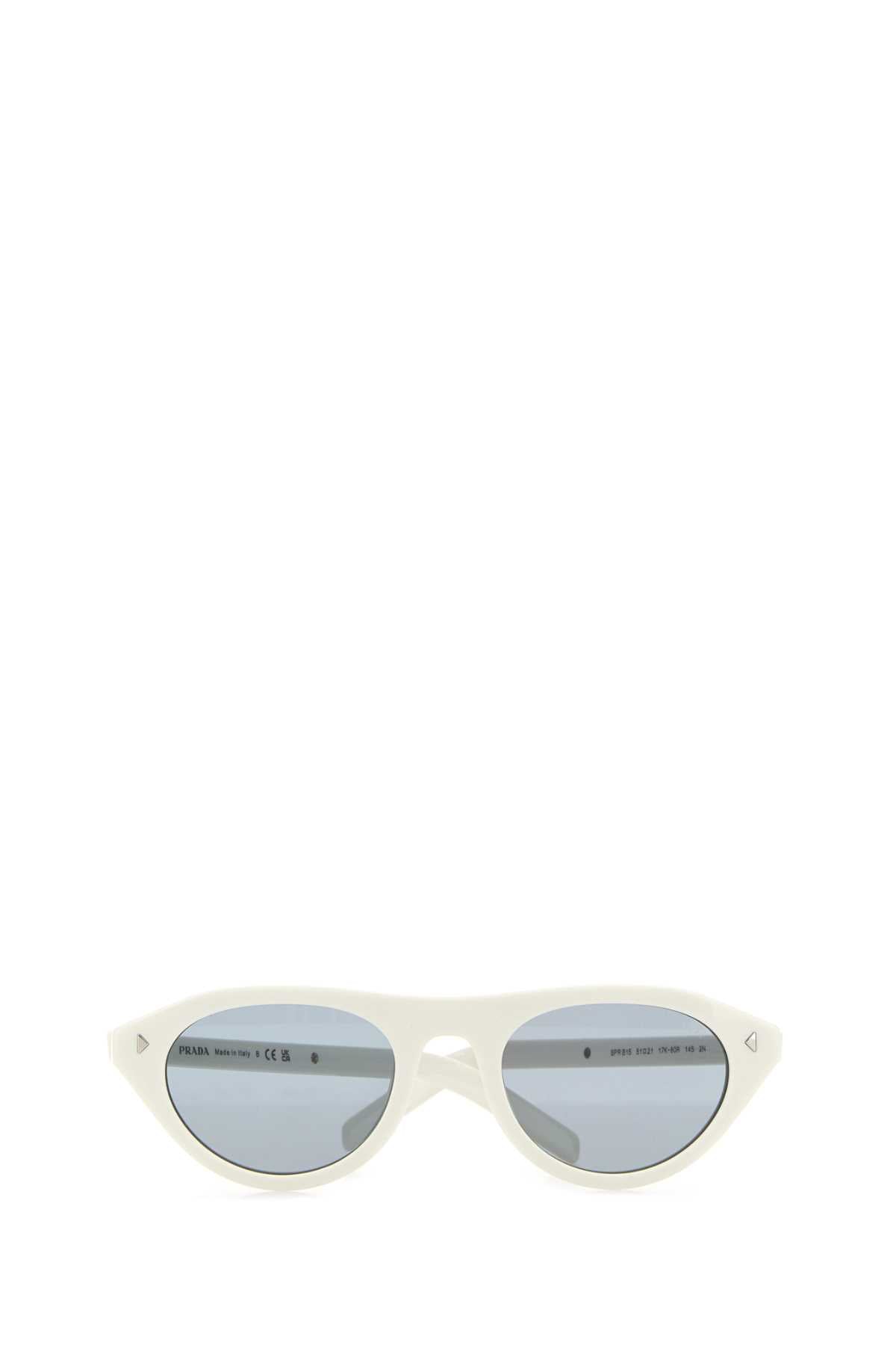 Prada Women White Acetate Sunglasses PRADA