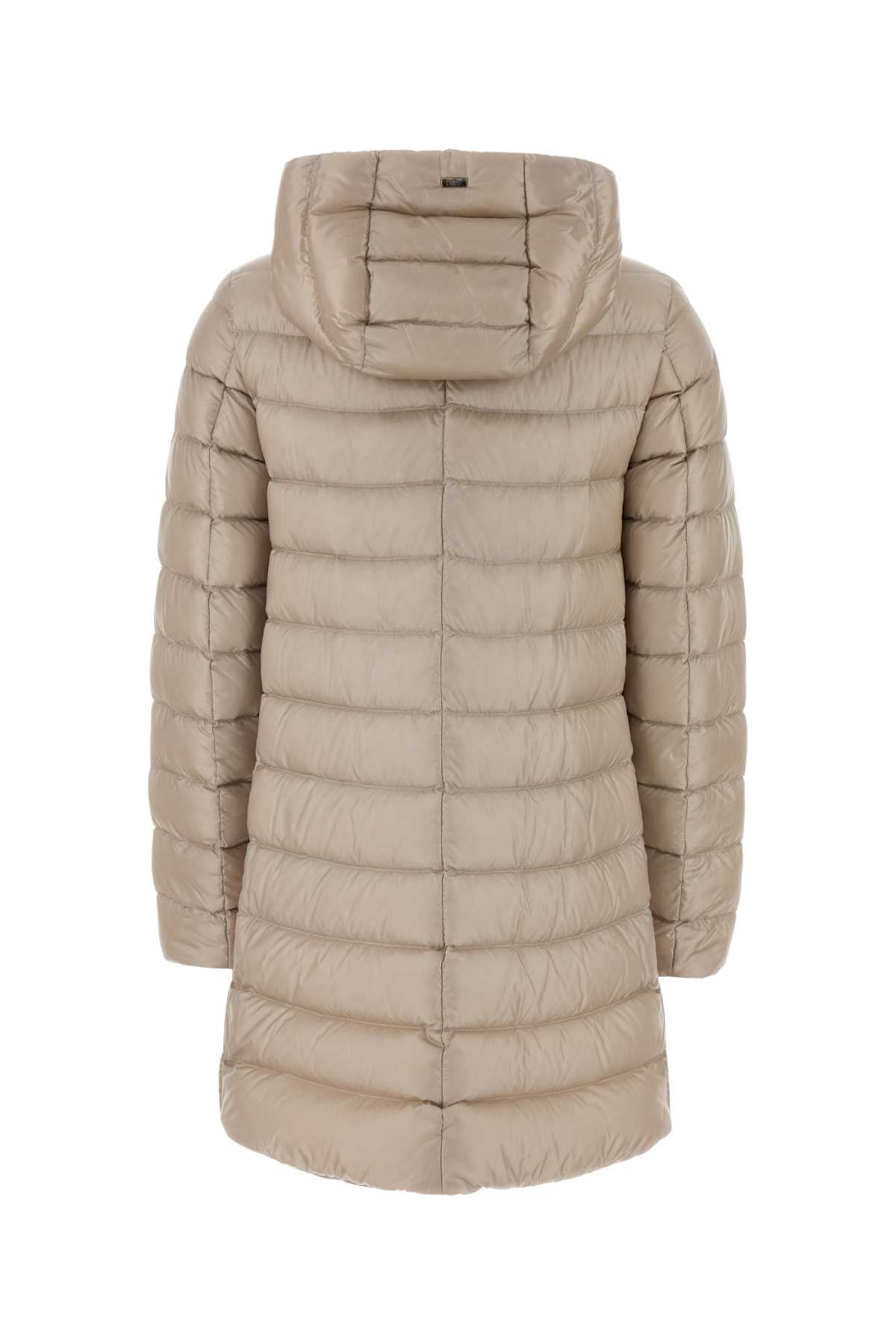 Herno Women Sand Nylon Down Jacket HERNO