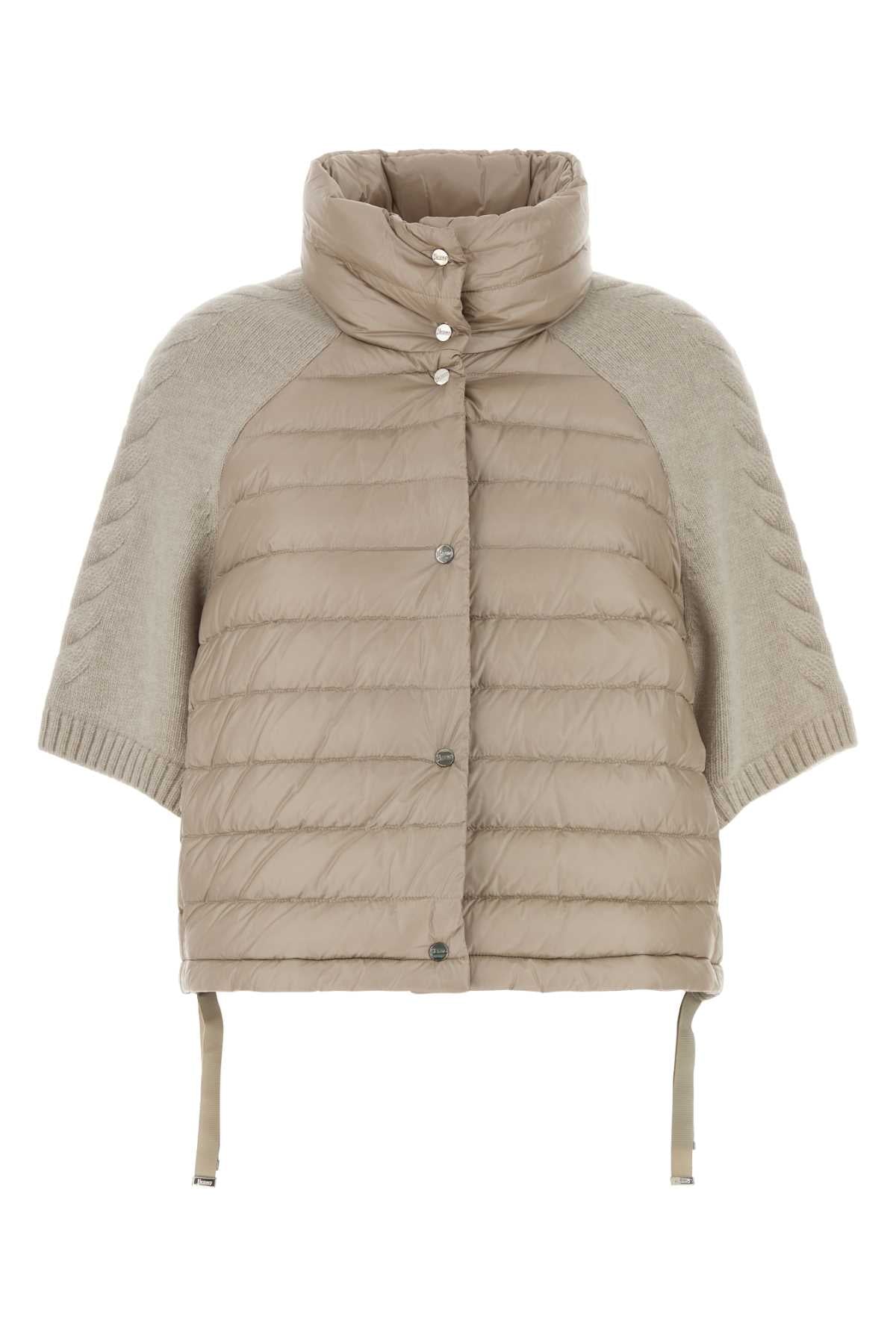 Herno Women Beige Nylon Jacket HERNO