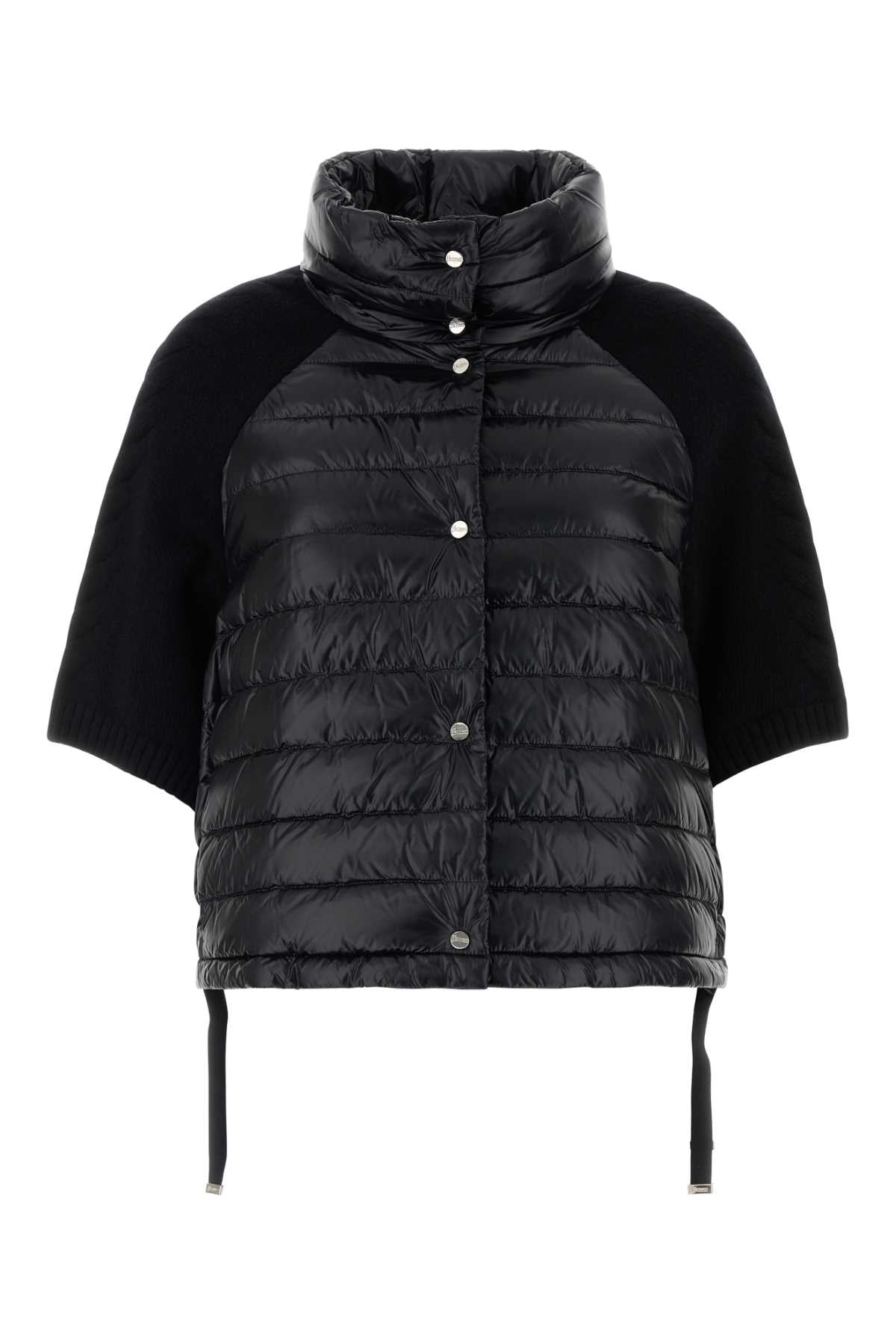 Herno Women Black Nylon Jacket HERNO