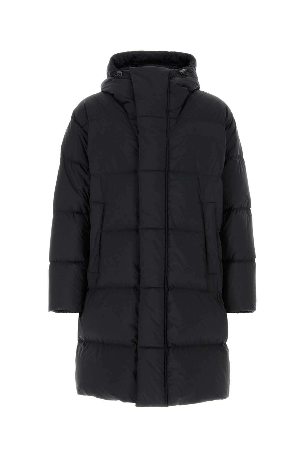 Herno Men Black Nylon Blend Down Jacket HERNO
