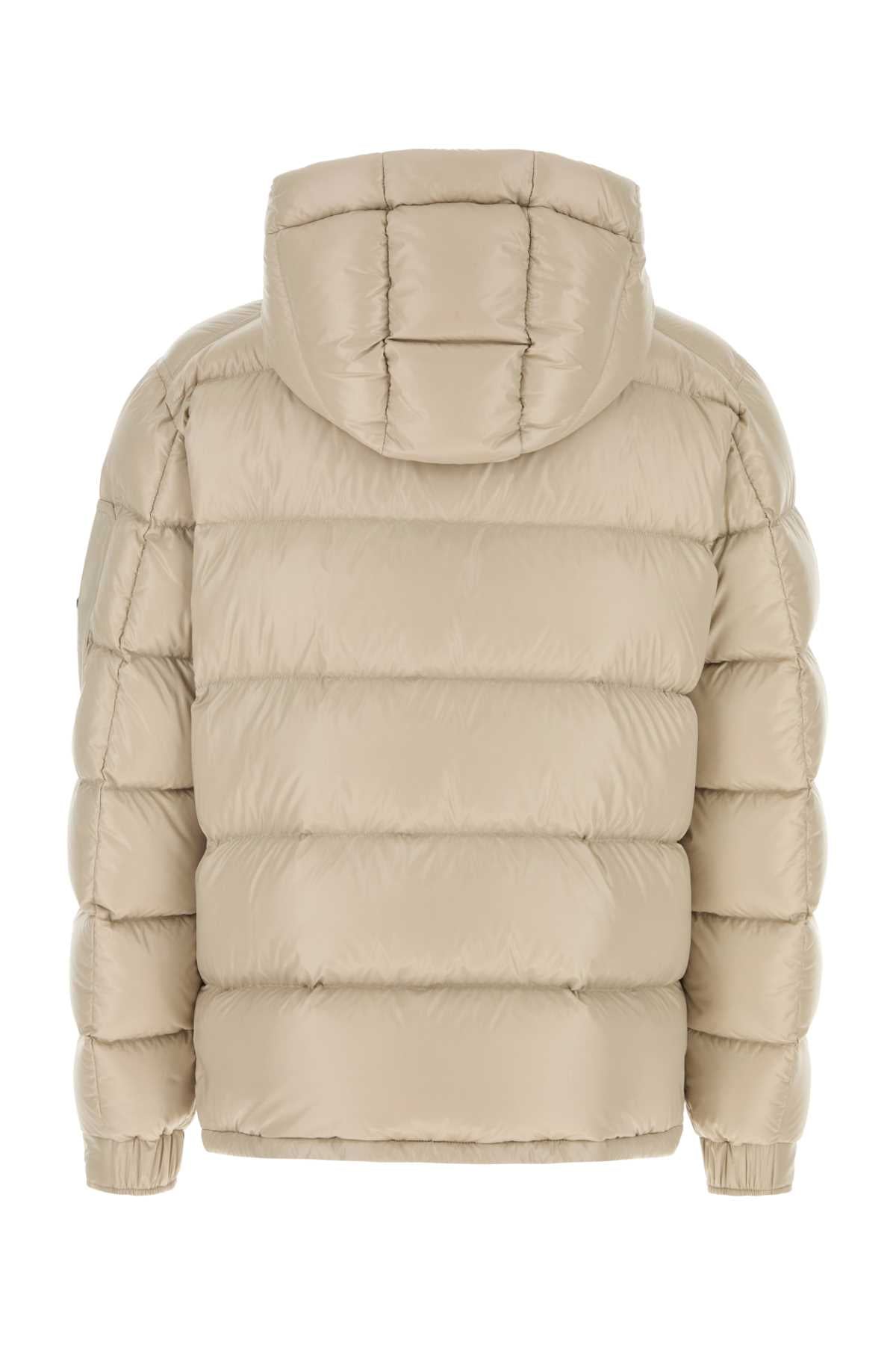 Herno Men Sand Nylon Down Jacket HERNO