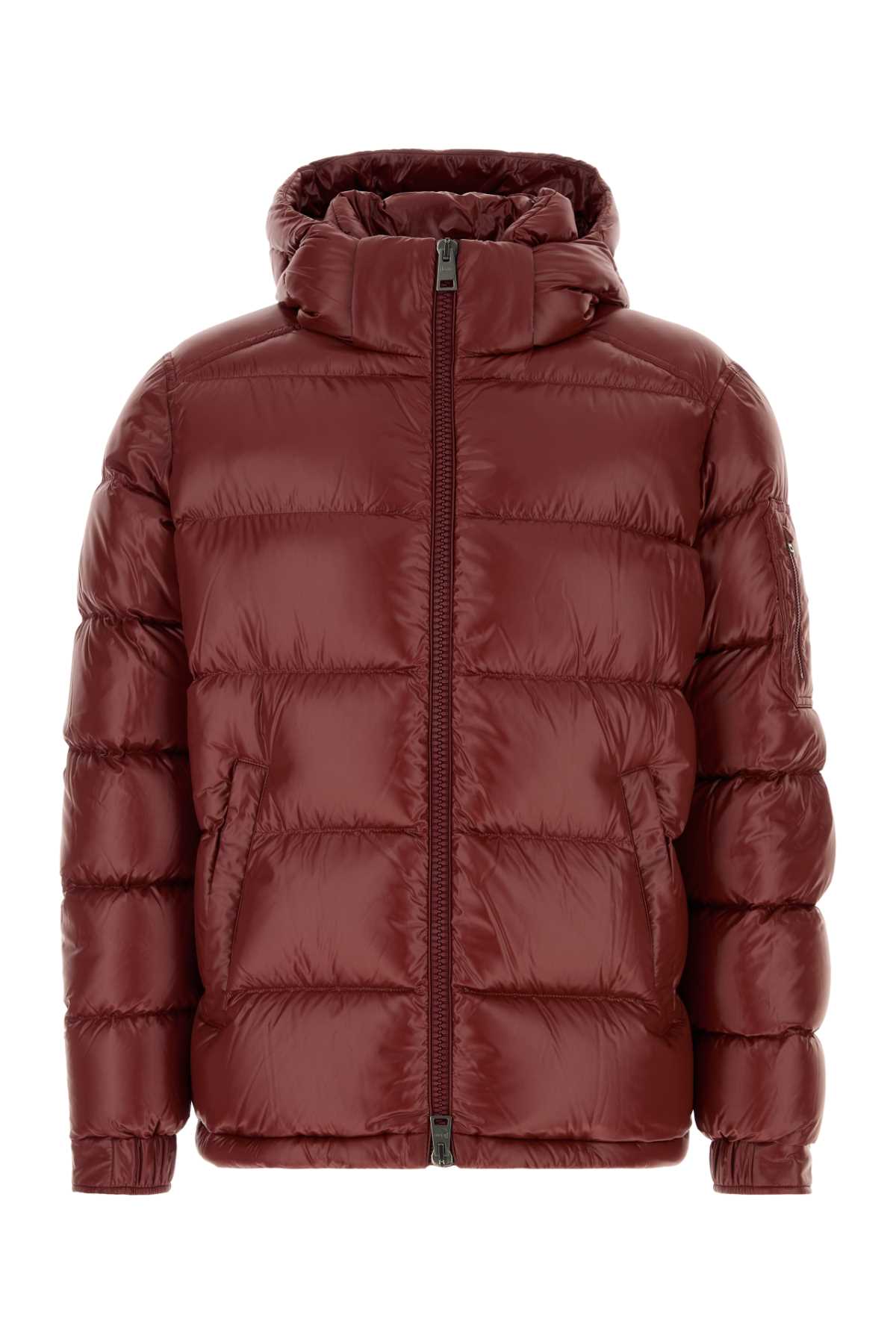 Herno Men Red Nylon Down Jacket HERNO