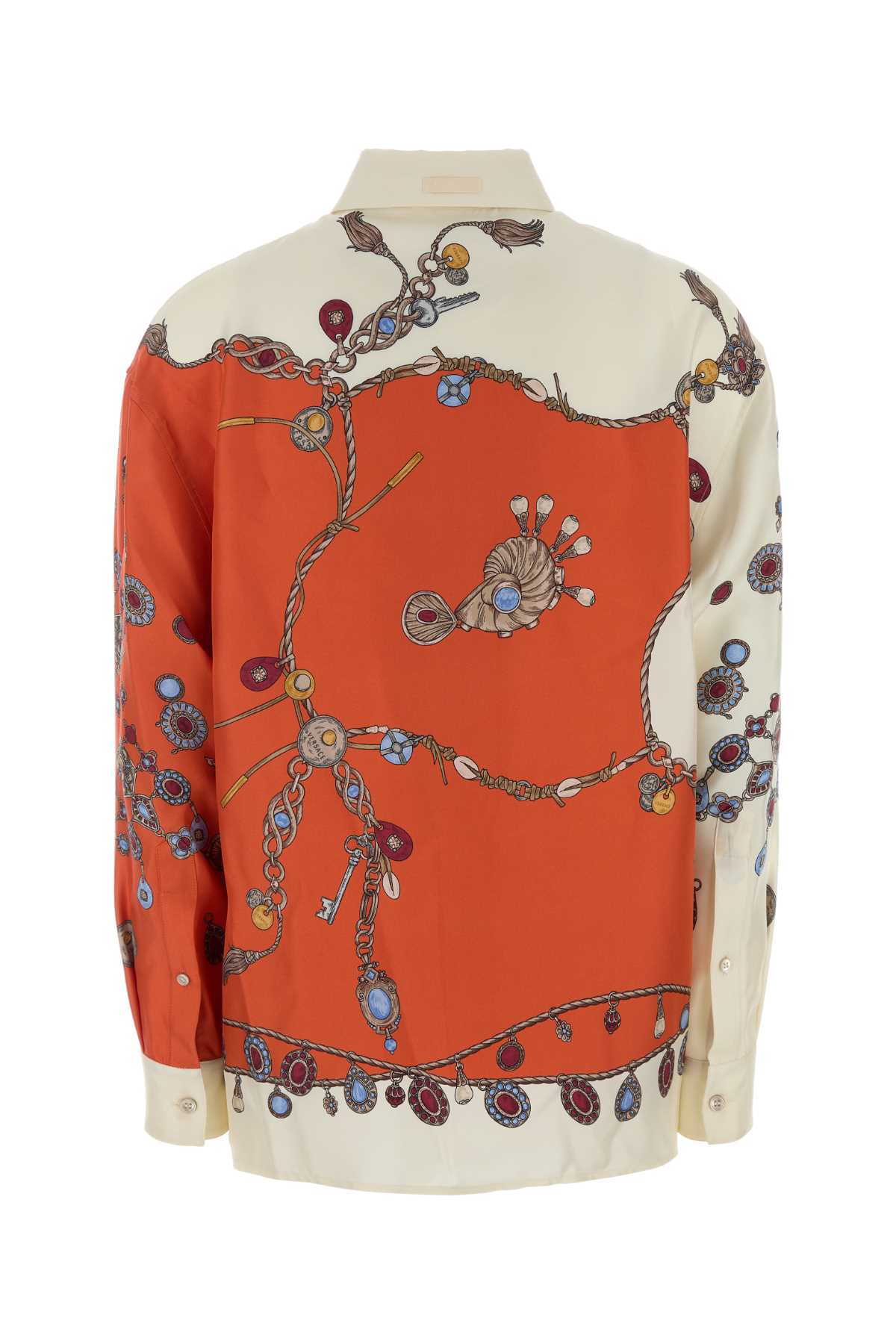 Versace Women Printed Silk Shirt VERSACE