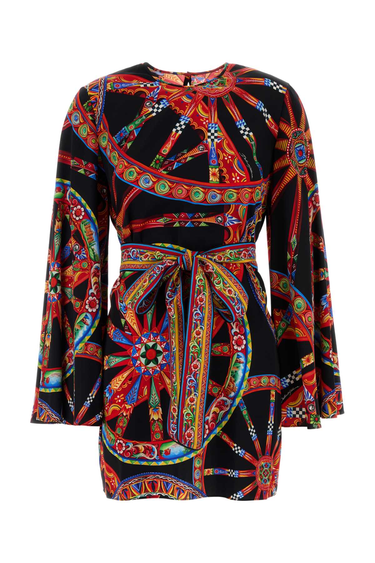 Dolce & Gabbana Women Printed Stretch Crepe Dress DOLCE & GABBANA