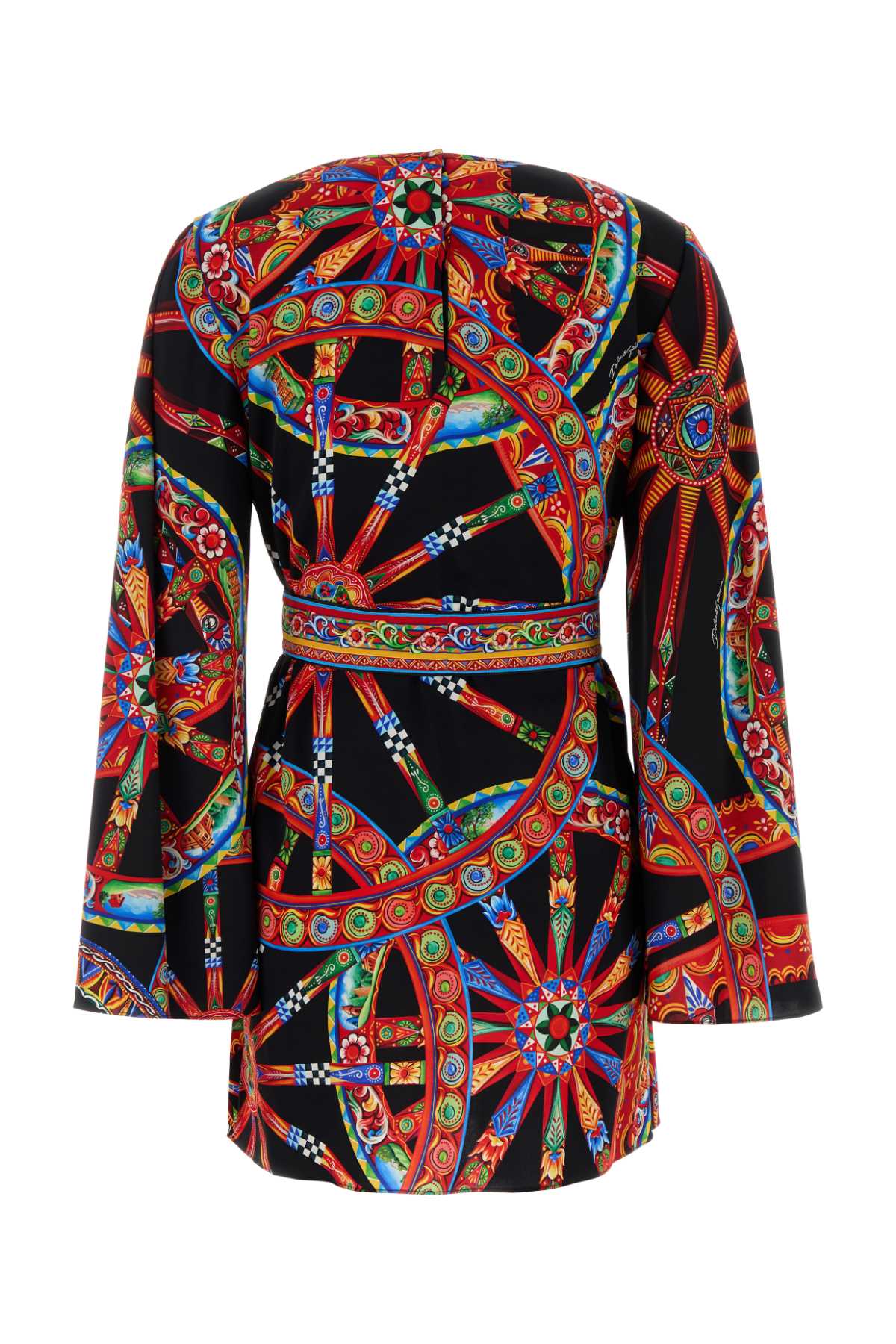 Dolce & Gabbana Women Printed Stretch Crepe Dress DOLCE & GABBANA
