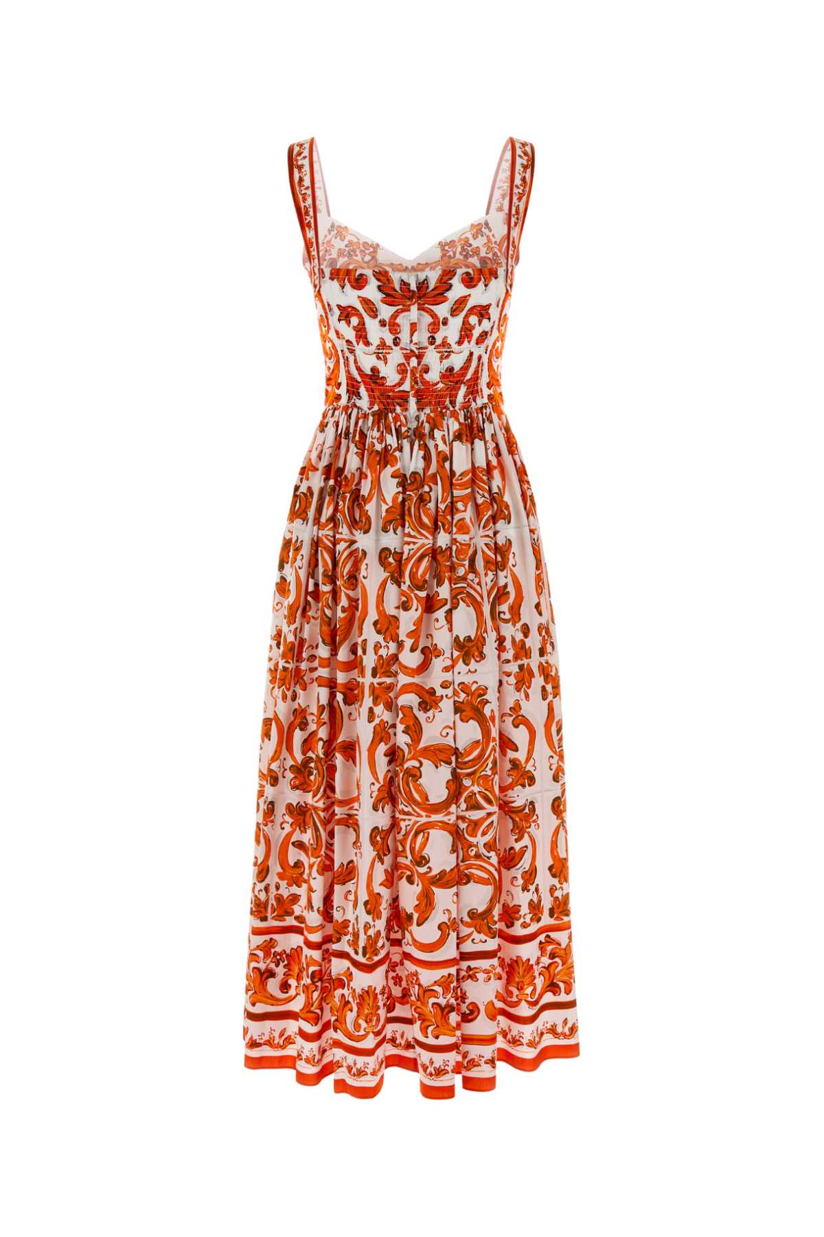 Dolce & Gabbana Women Printed Poplin Dress DOLCE & GABBANA