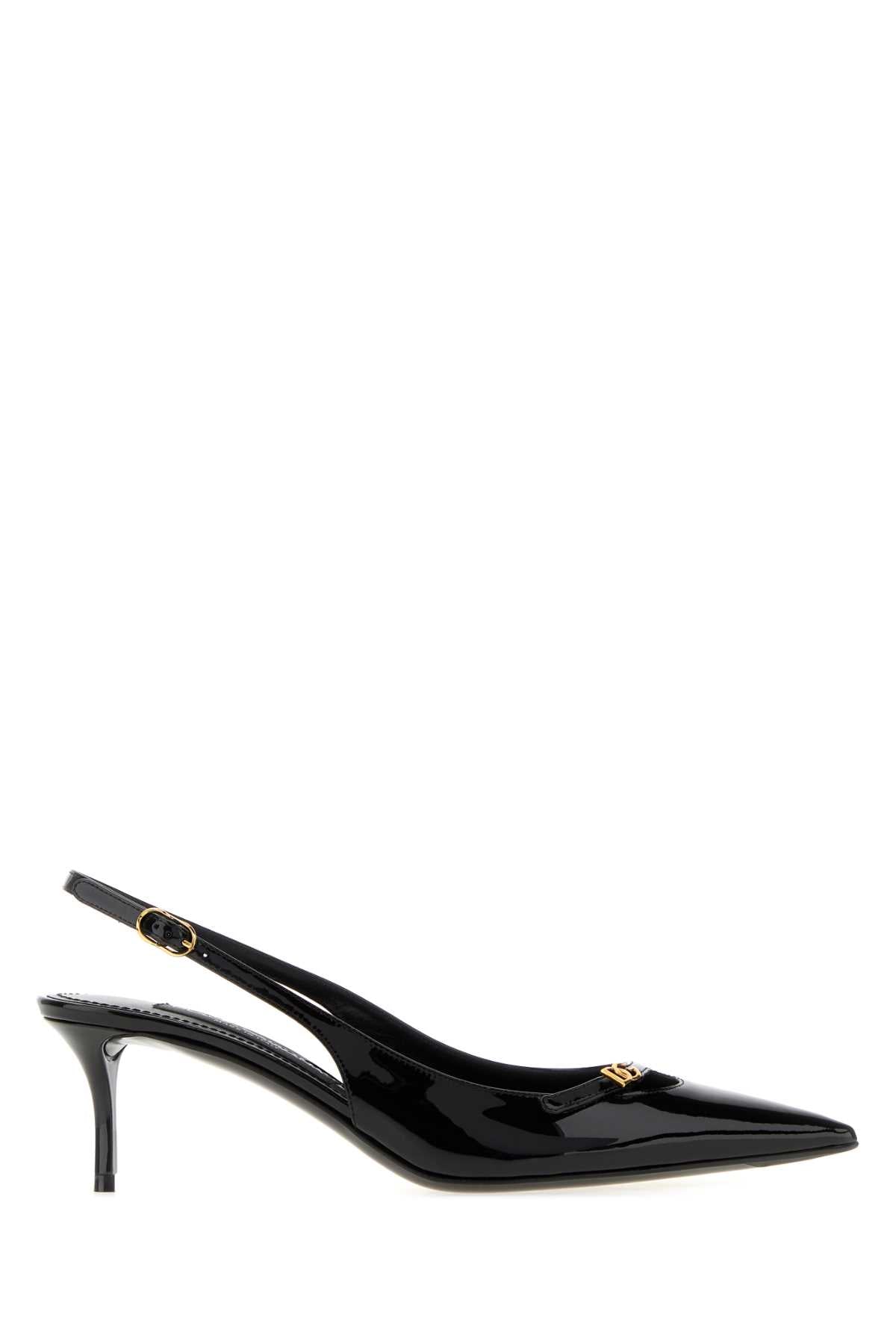 Dolce & Gabbana Women Black Leather Pumps DOLCE & GABBANA
