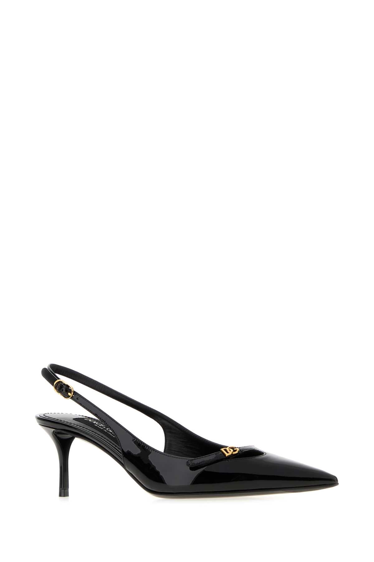 Dolce & Gabbana Women Black Leather Pumps DOLCE & GABBANA