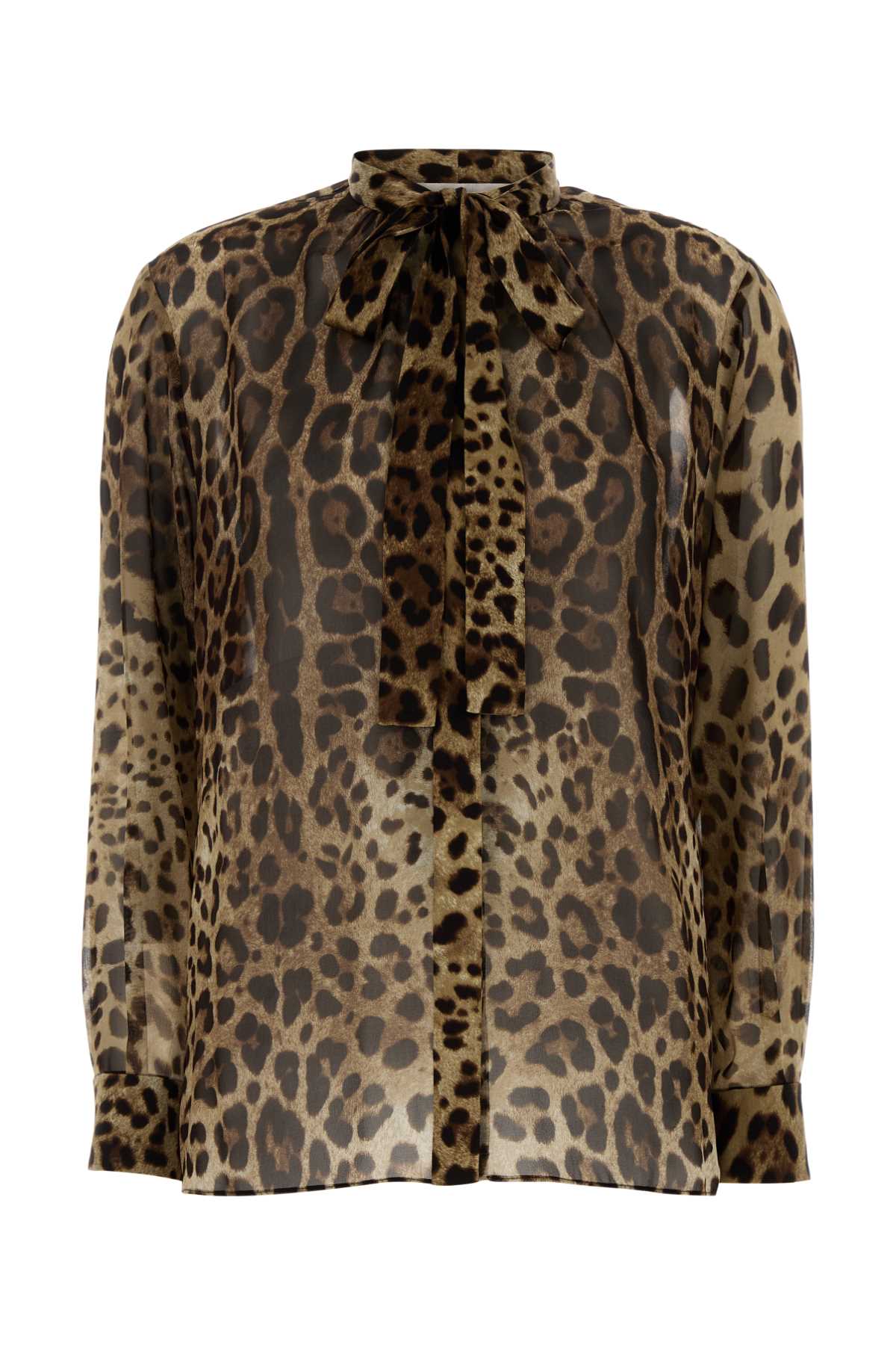 Dolce & Gabbana Women Printed Georgette Shirt DOLCE & GABBANA