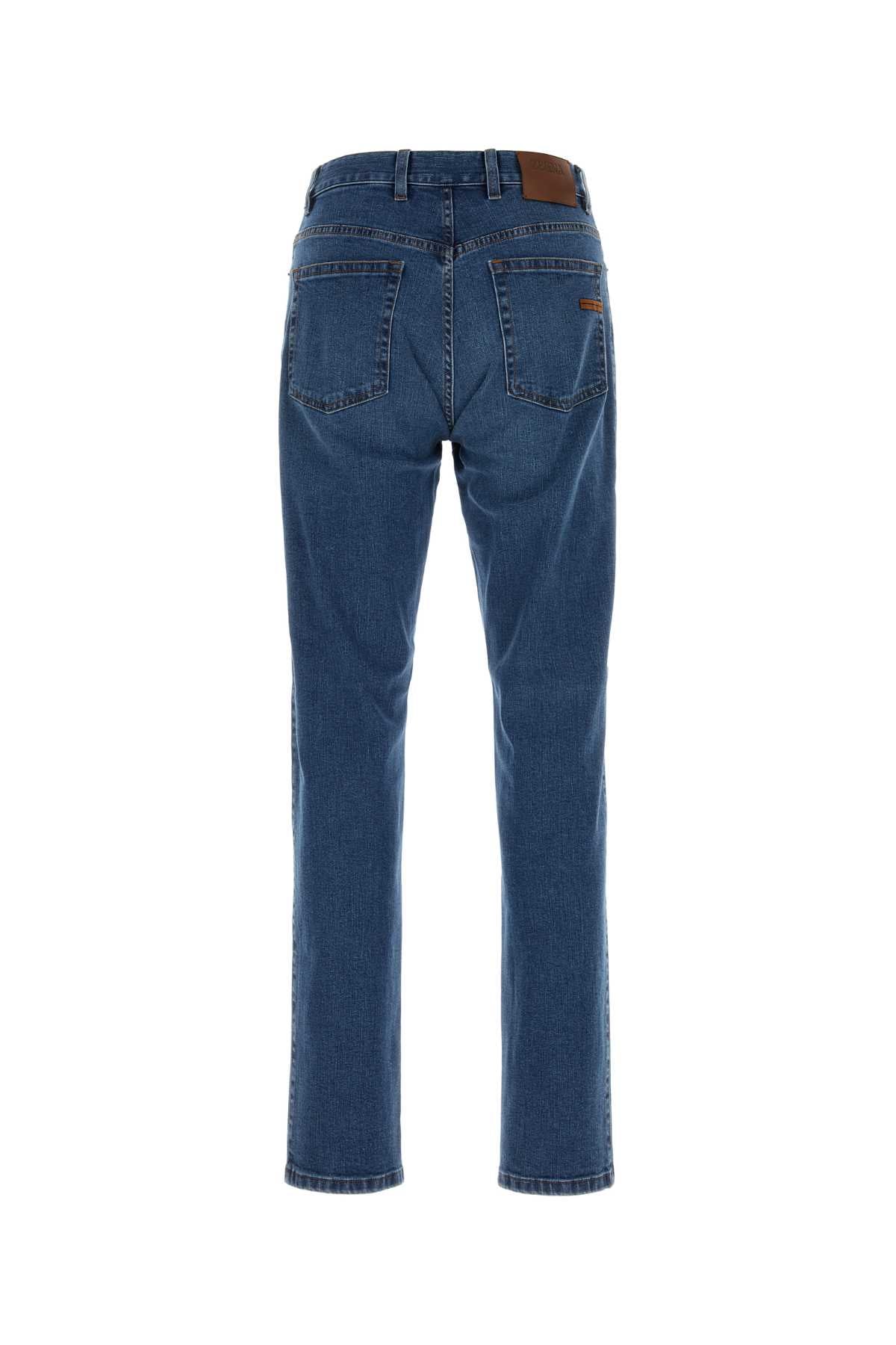 Zegna Men Stretch Denim Jeans ZEGNA