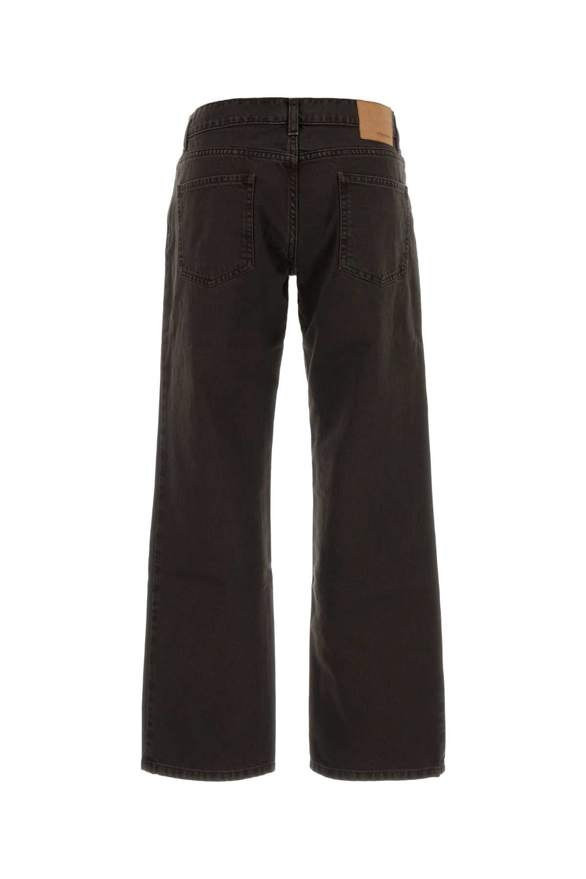 Magda Butrym Women Brown Denim Jeans MAGDA BUTRYM