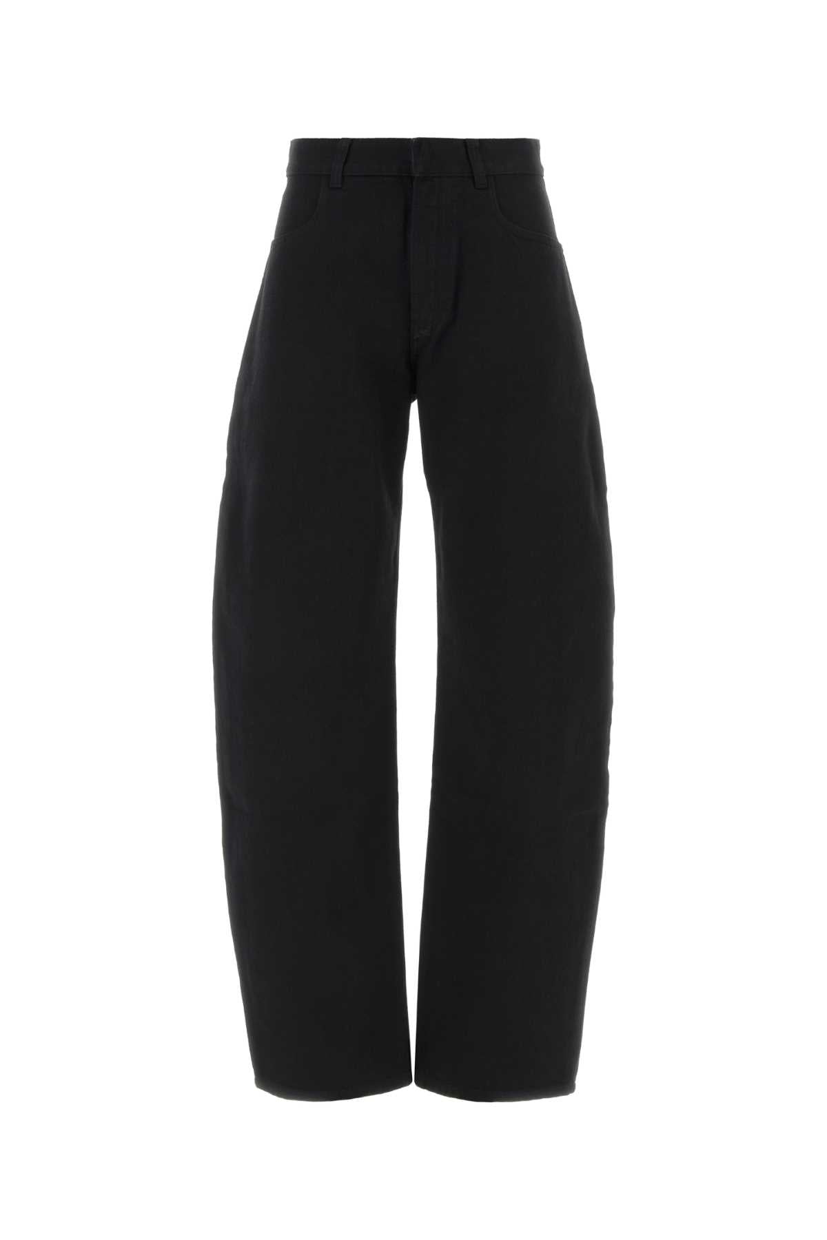 Alaia Women Black Denim Jeans ALAIA
