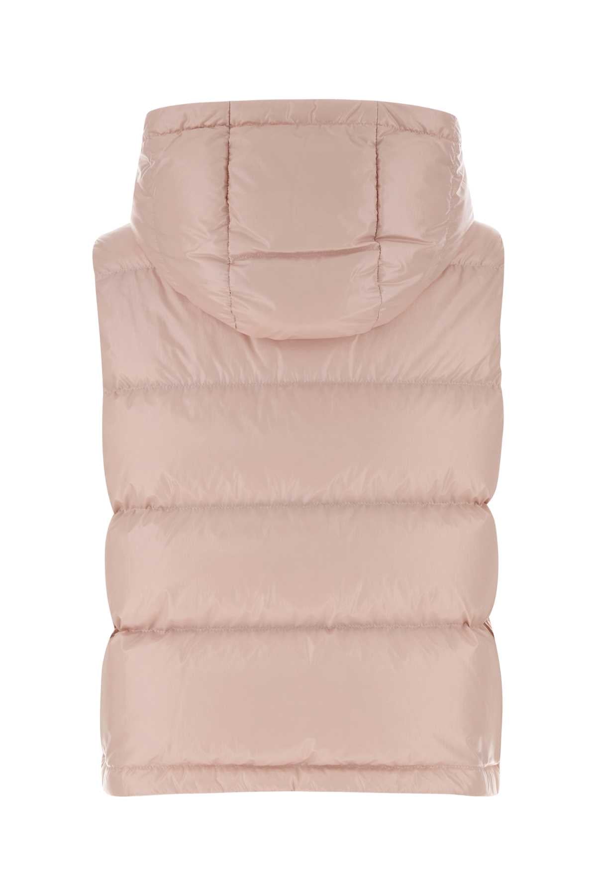 Moncler Women Pink Nylon Niverolle Down Jacket MONCLER