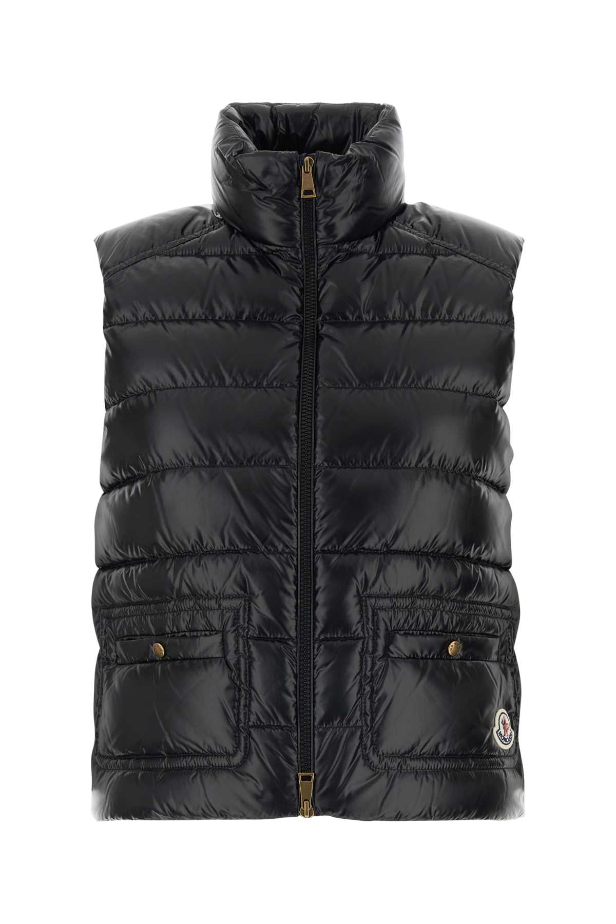 Moncler Women Black Nylon Frelon Down Jacket MONCLER