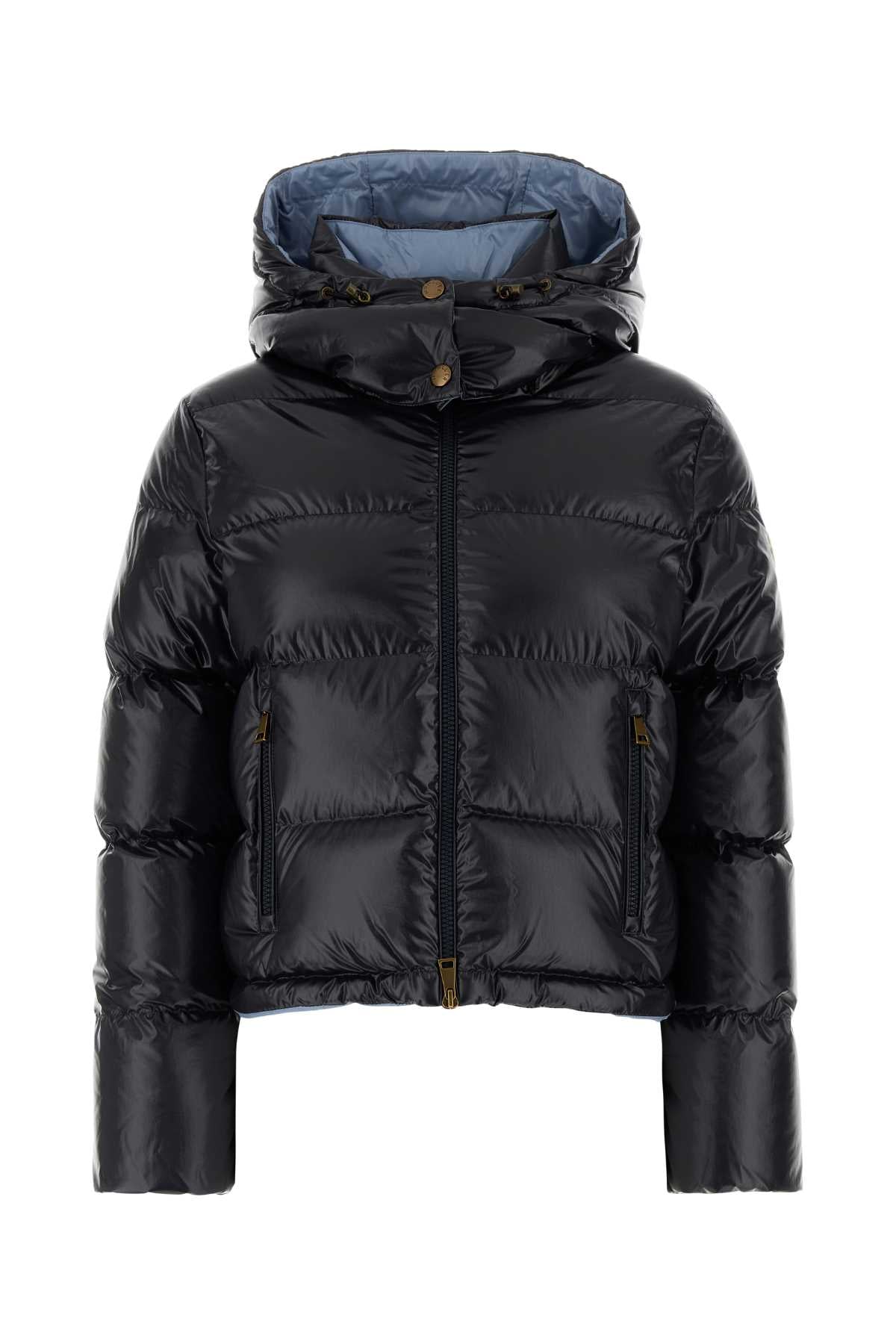 Moncler Women Midnight Blue Nylon Niveole Down Jacket