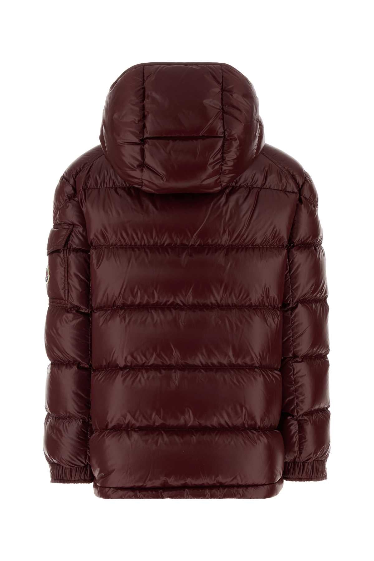 Moncler Women Burgundy Nylon Maire Down Jacket MONCLER