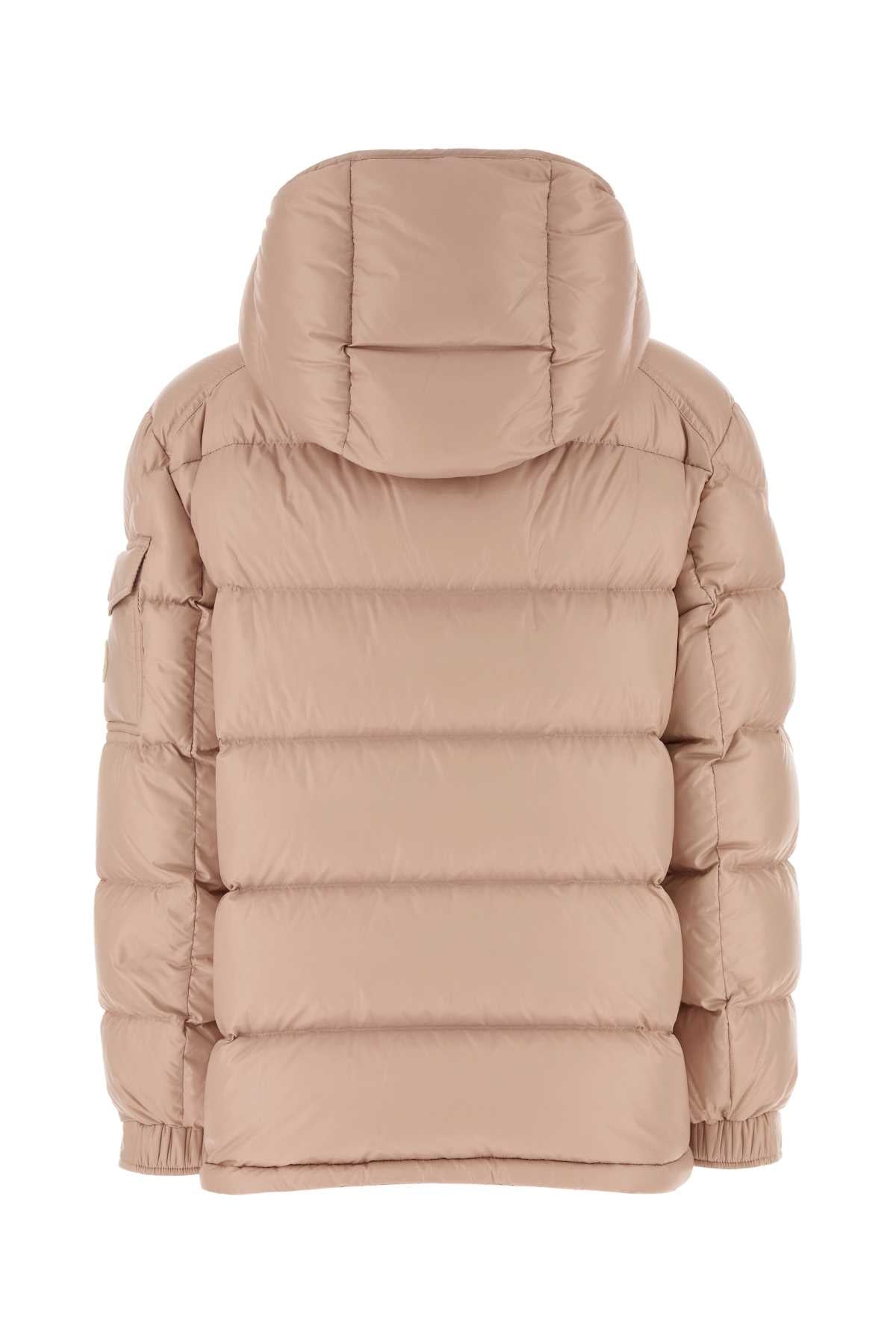 Moncler Women Pastel Pink Nylon Maire Down Jacket MONCLER