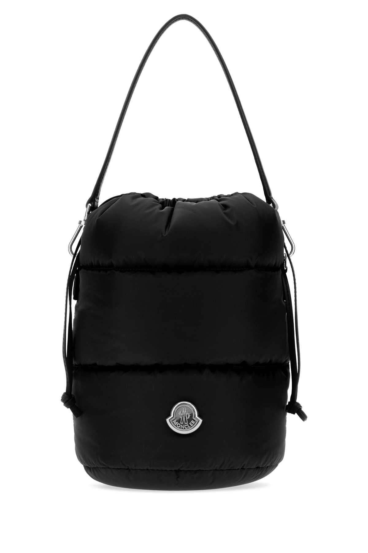 Moncler Women Black Nylon Caradoc Bucket Bag