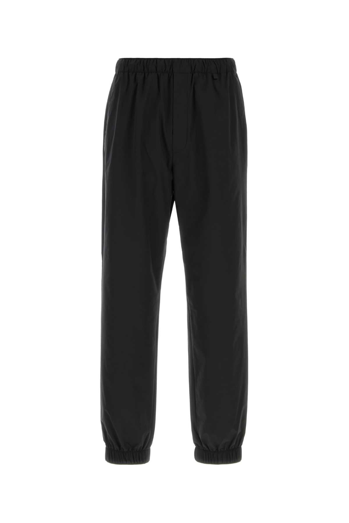 Moncler Men Black Canvas Joggers MONCLER
