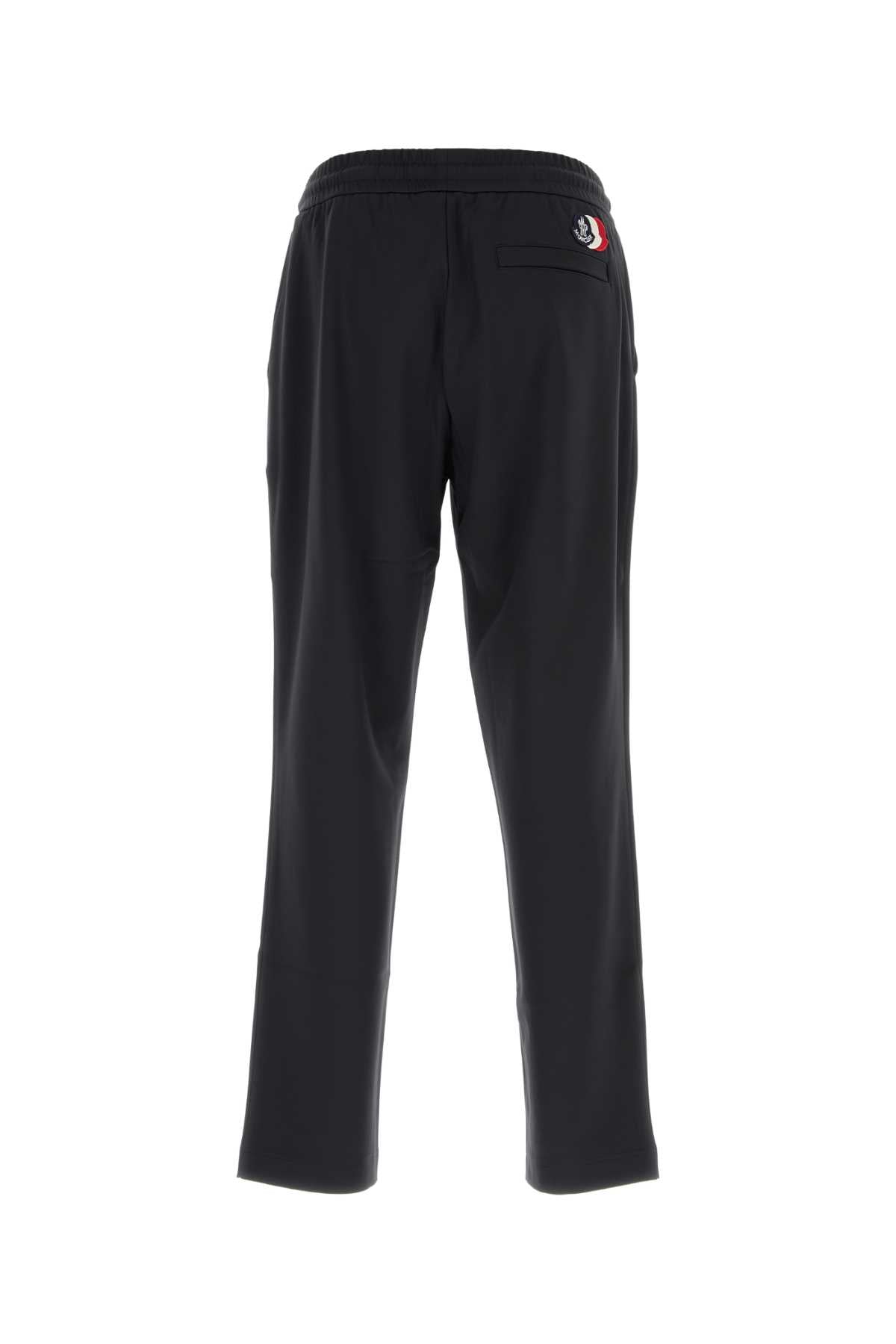 Moncler Men Midnight Blue Tech Fabric Joggers MONCLER