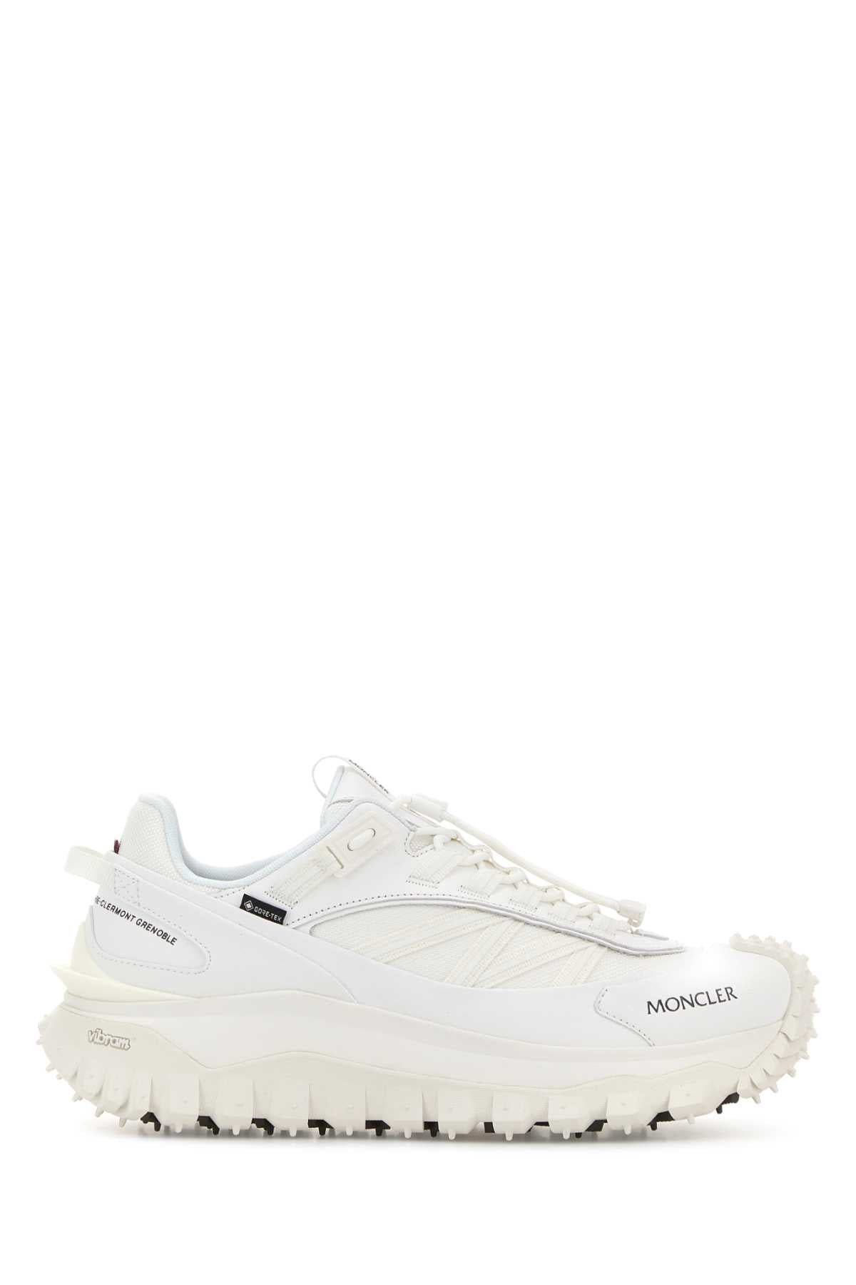 Moncler Men White Trailgrip Gtx Sneakers MONCLER
