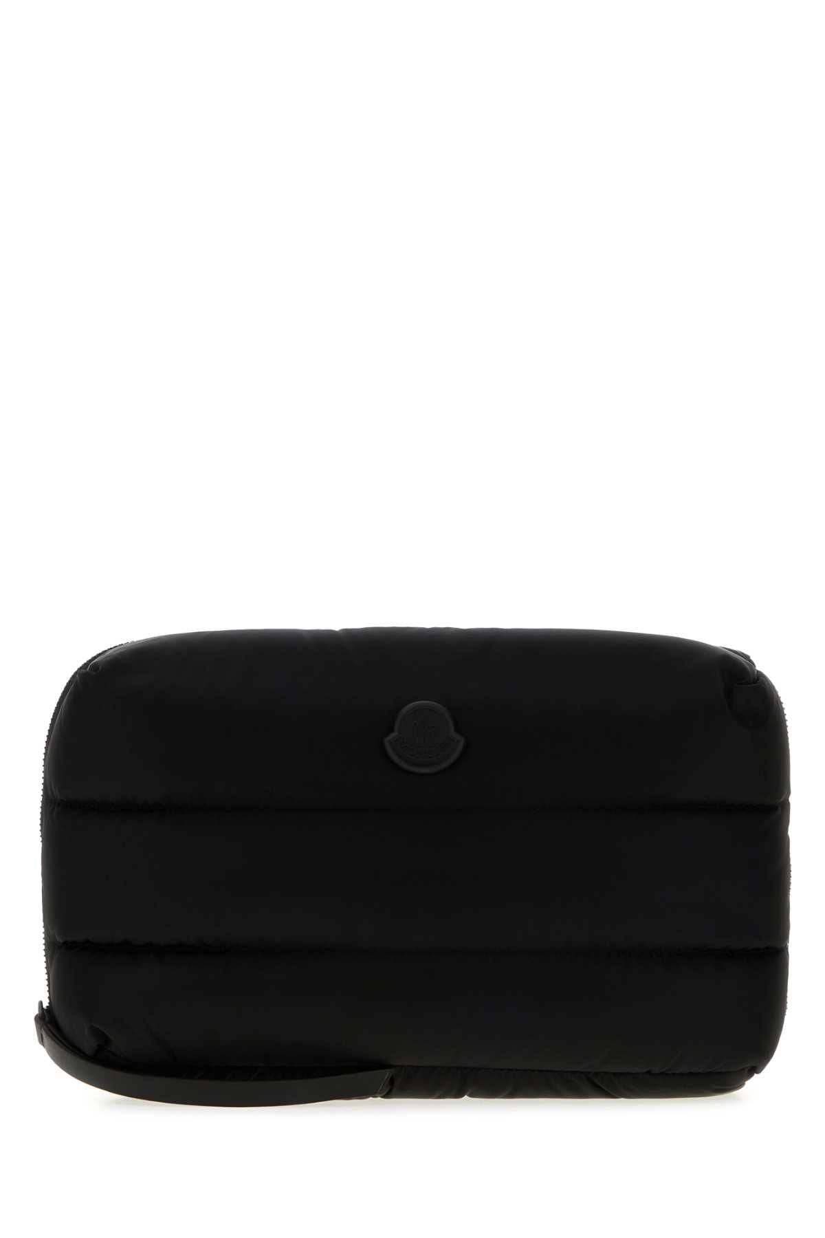 Moncler Men Black Canvas Beauty Case MONCLER