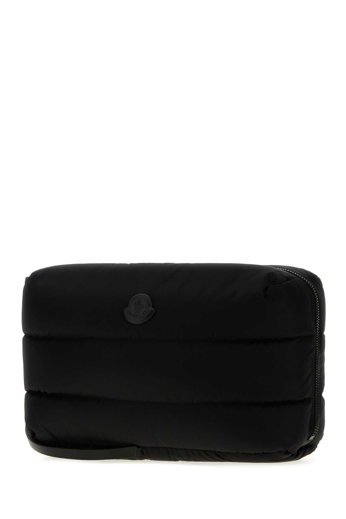 Moncler Men Black Canvas Beauty Case MONCLER