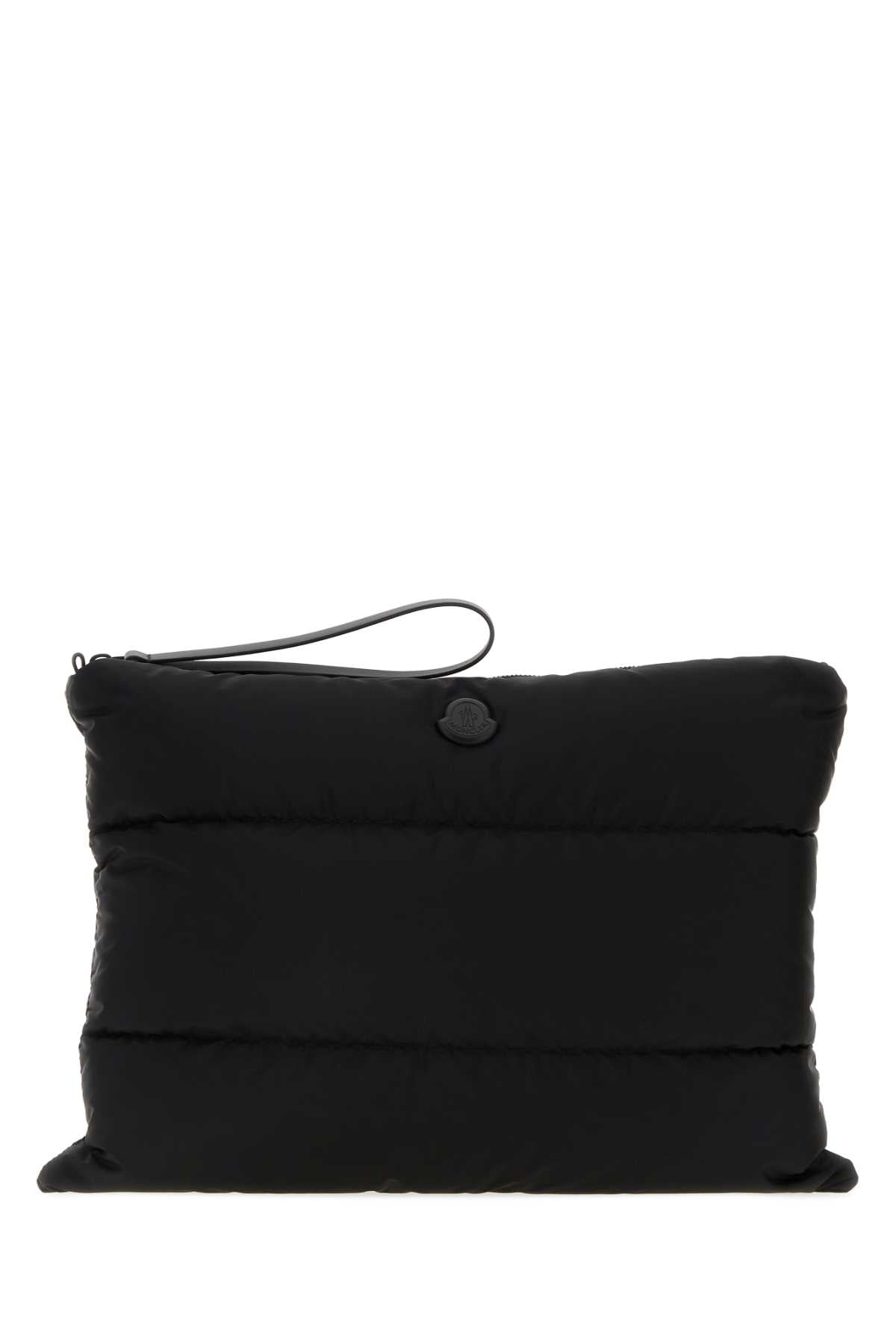 Moncler Men Black Nylon Caradoc Laptop Case MONCLER