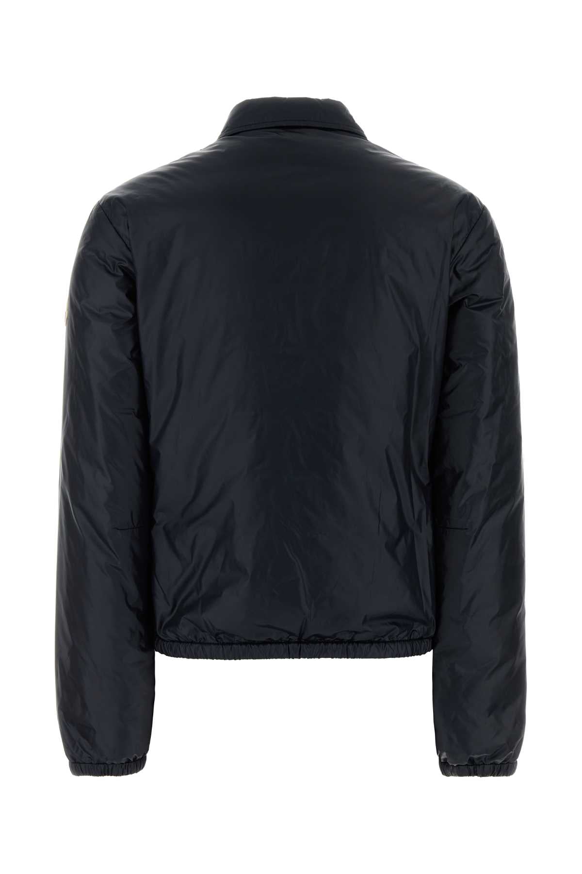Moncler Women Navy Blue Nylon Lanset Down Jacket MONCLER