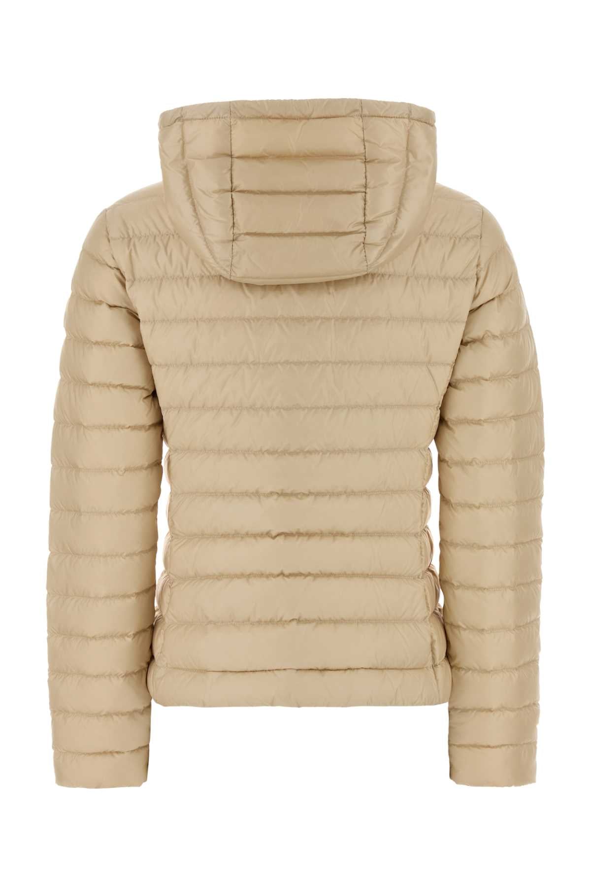 Moncler Women Sand Nylon Igelhood Down Jacket MONCLER