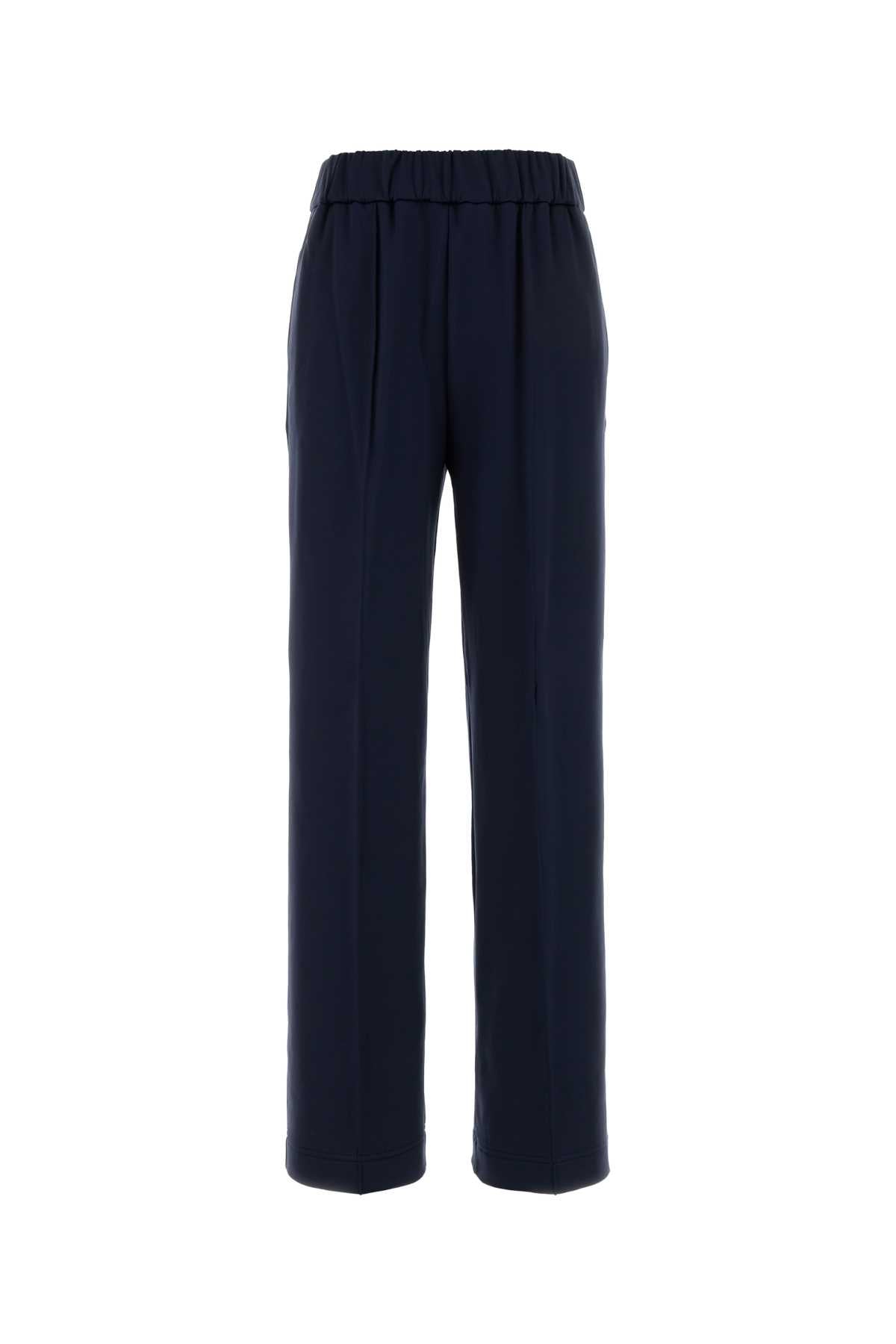 Moncler Women Navy Blue Stretch Nylon Blend Pant MONCLER