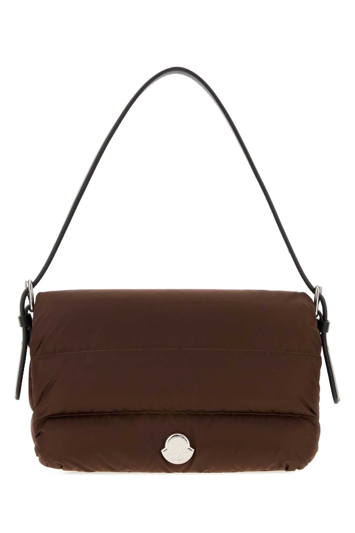 Moncler Women Brown Nylon Caradoc Shoulder Bag MONCLER