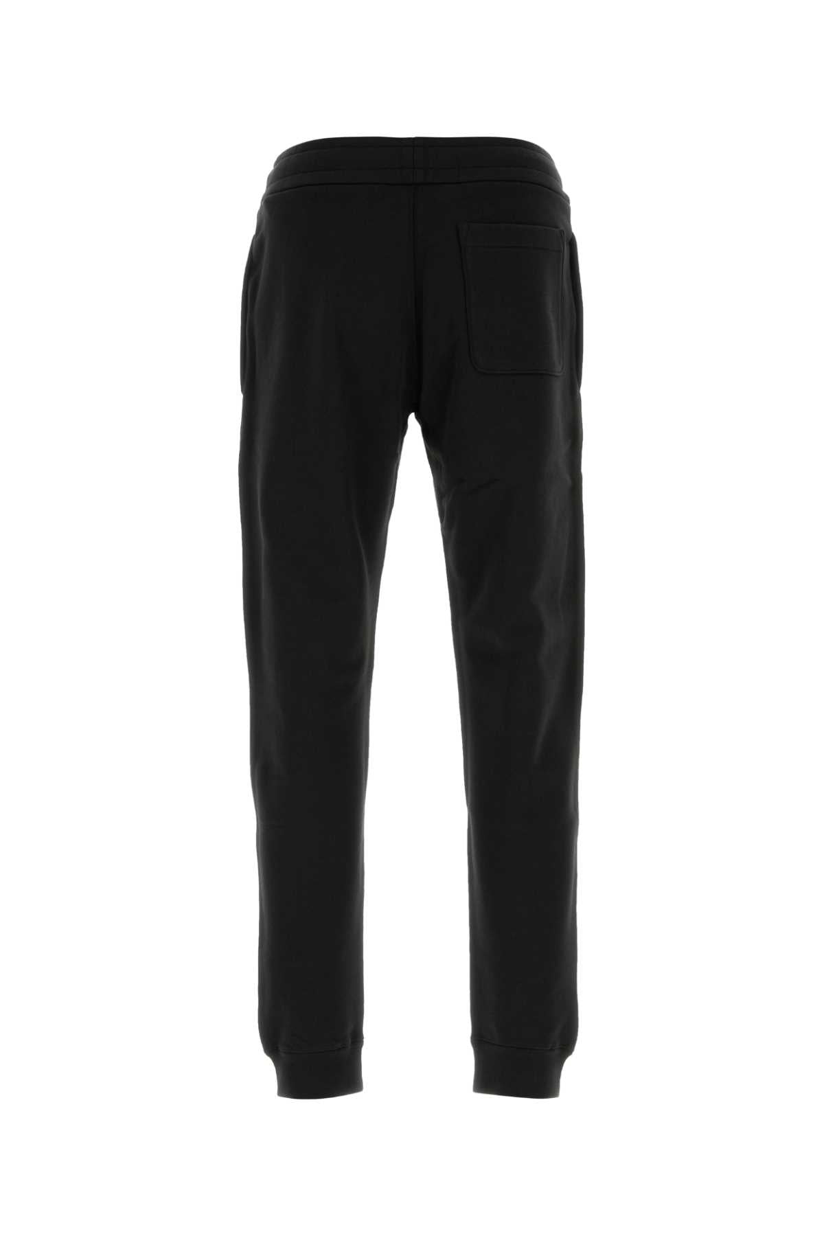 Moncler Men Black Cotton Joggers MONCLER