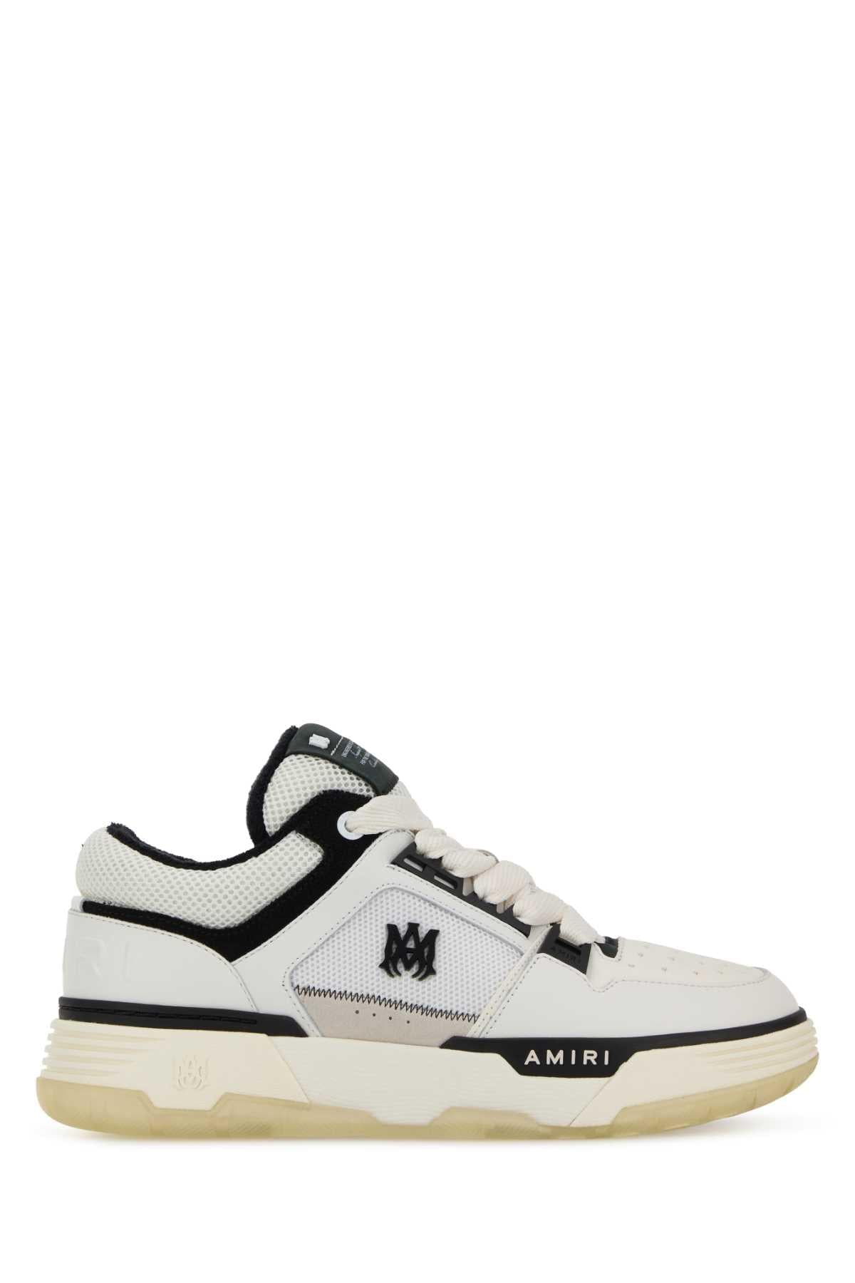 Amiri Men Two-Tone Mesh And Leather Ma-1 Sneakers AMIRI