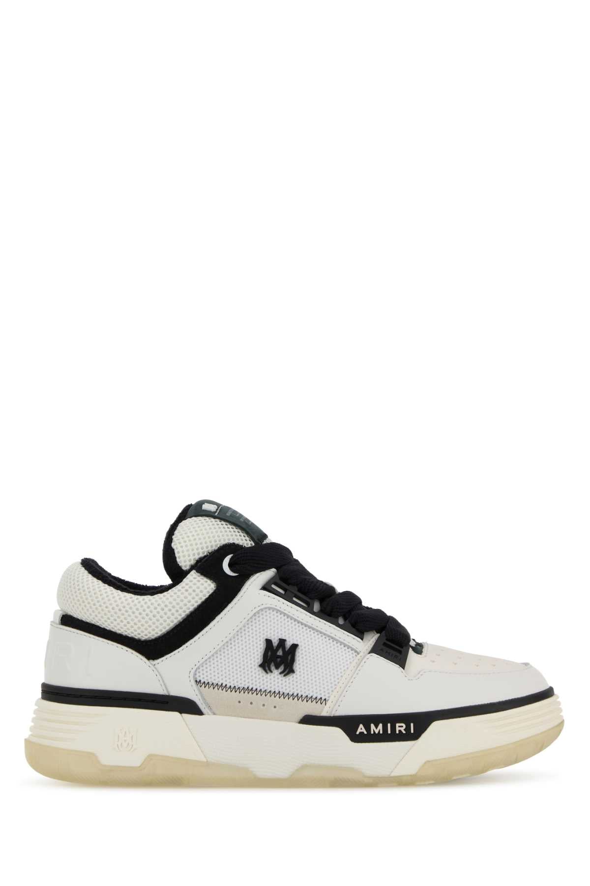 Amiri Men Two-Tone Mesh And Leather Ma-1 Sneakers AMIRI