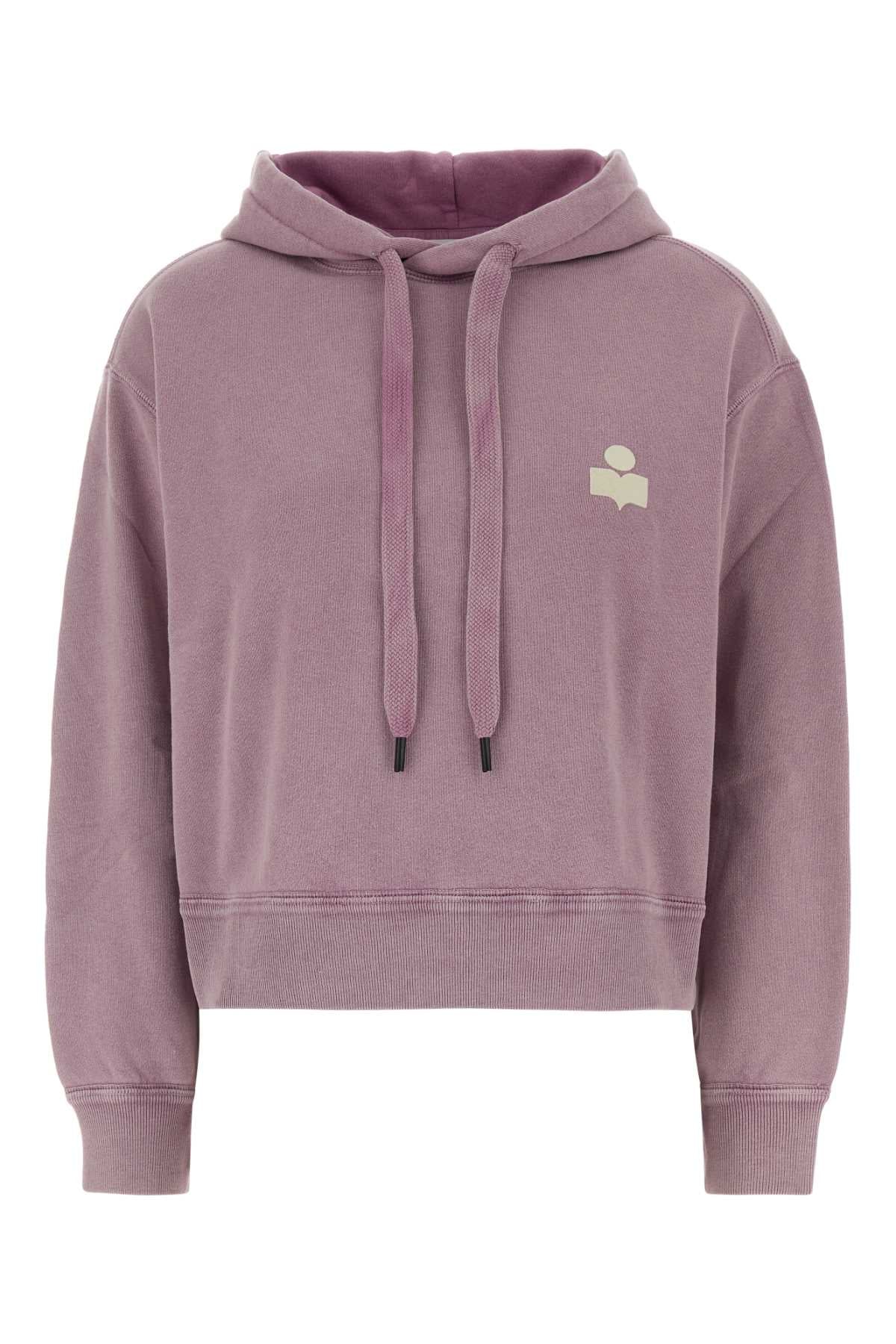 Isabel Marant Etoile Women Lilac Cotton Blend Salmy Sweatshirt ISABEL MARANT ETOILE
