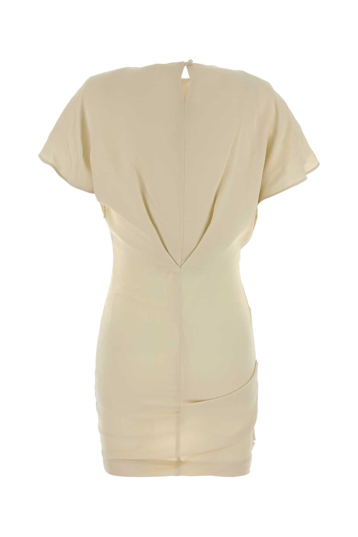 Isabel Marant Women Cream Crepe Sakia Dress ISABEL MARANT