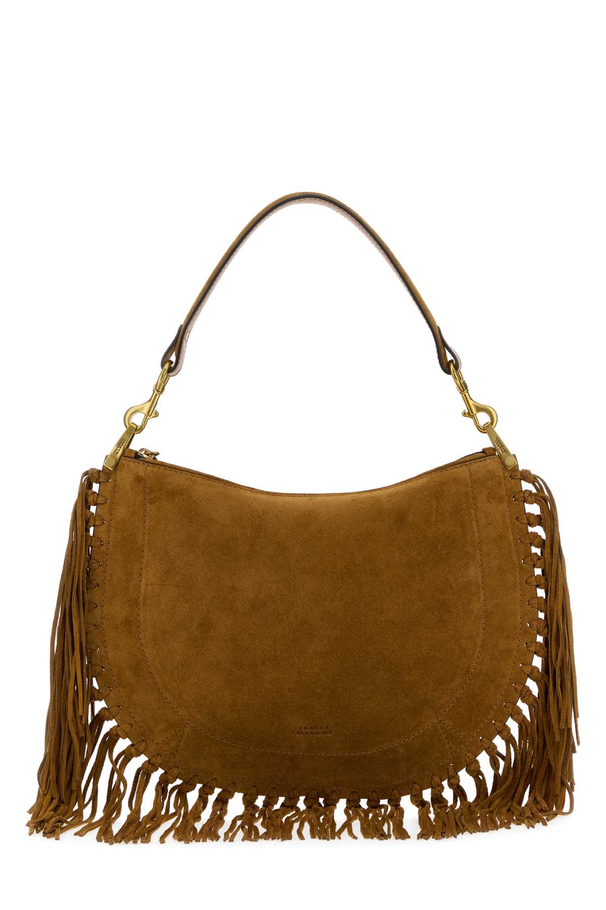 Isabel Marant Women Brown Suede Oskan Shoulder Bag ISABEL MARANT