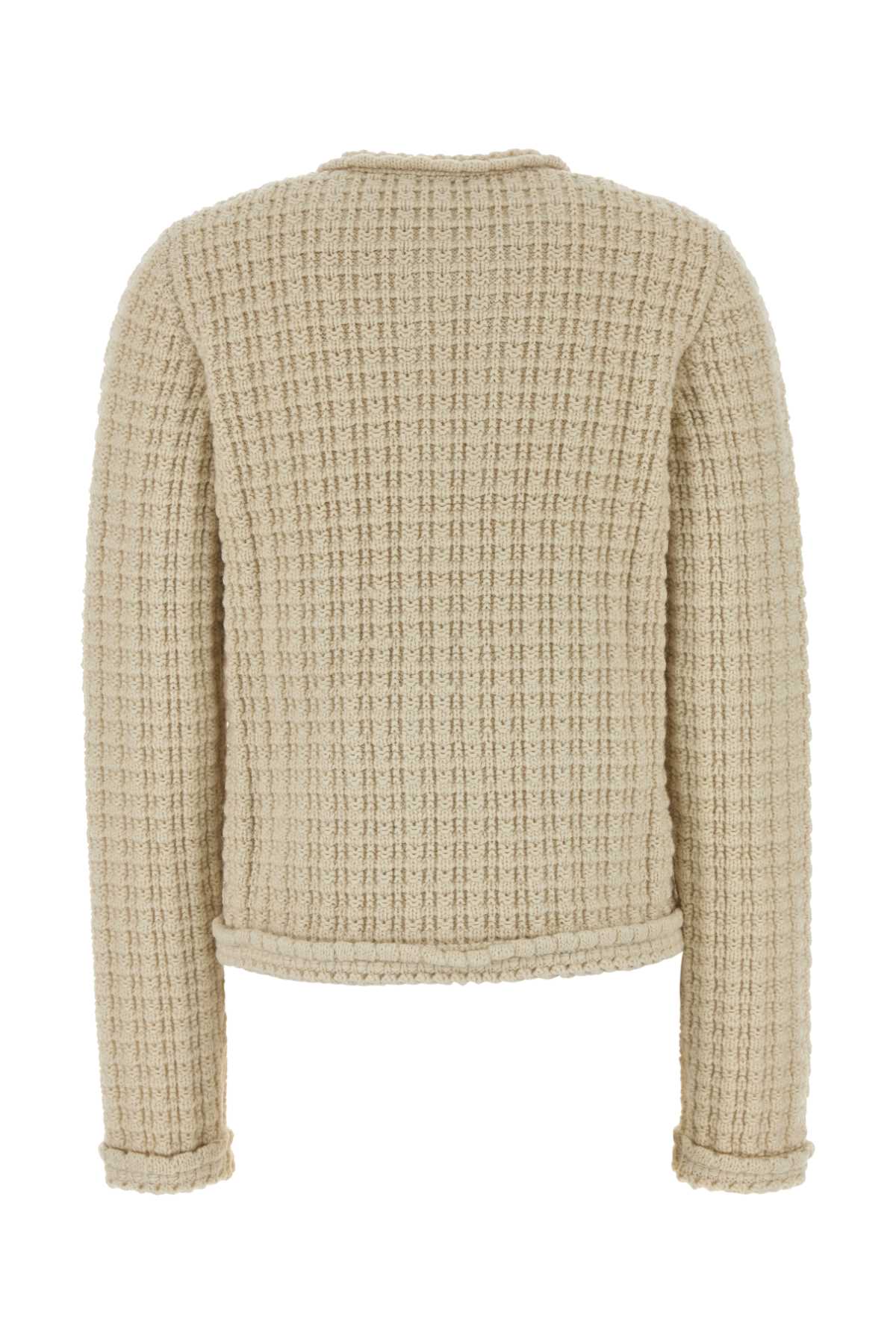 Isabel Marant Women Sand Wool Blend Hortense Cardigan ISABEL MARANT