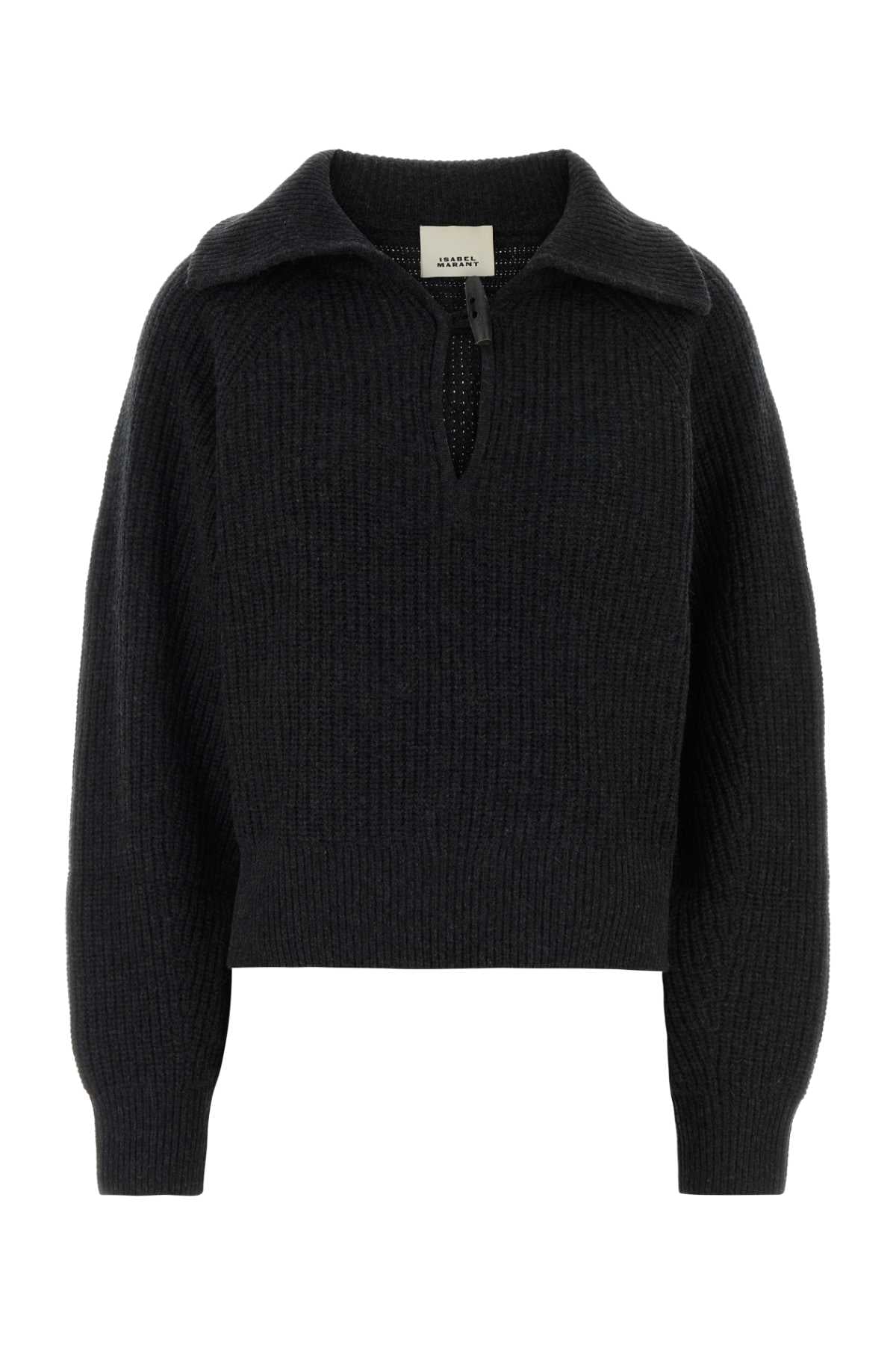 Isabel Marant Women Charcoal Wool Blend Miranda Sweater ISABEL MARANT