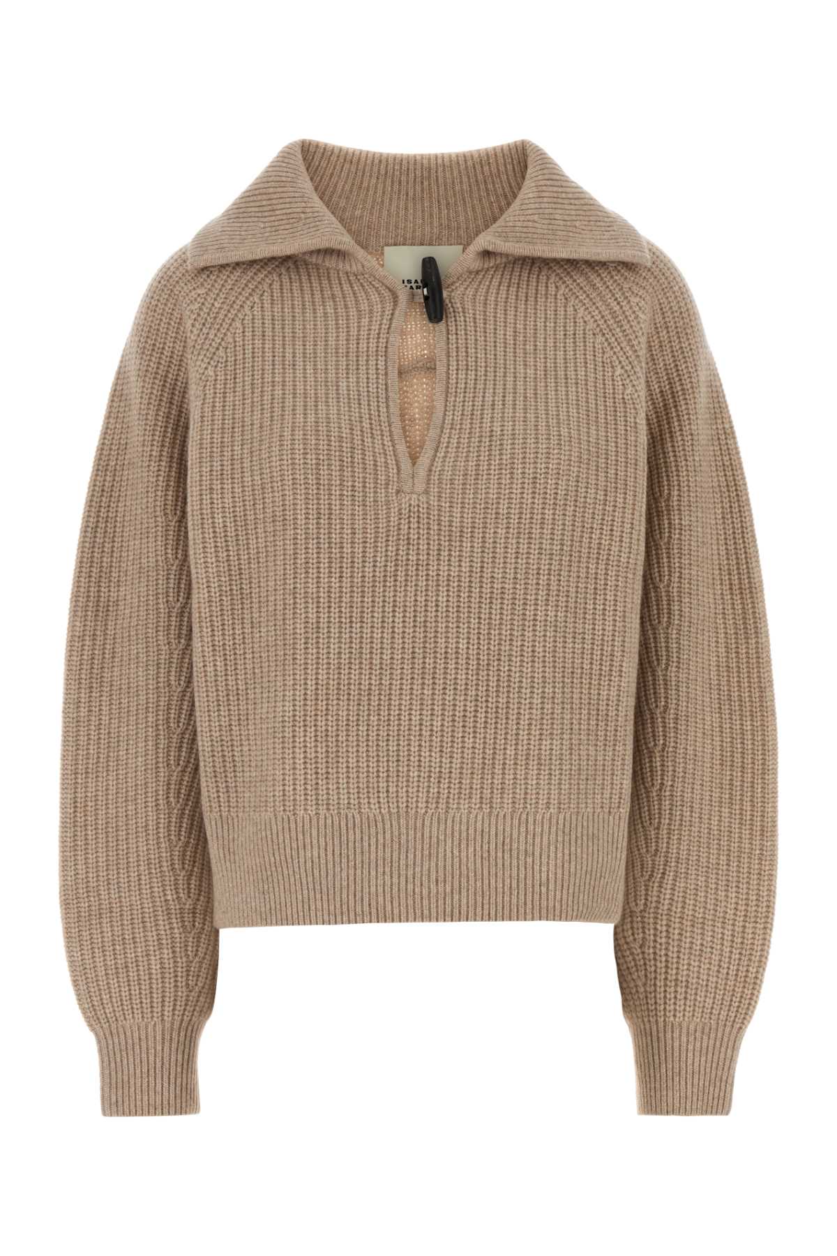 Isabel Marant Women Beige Wool Blend Miranda Sweater ISABEL MARANT