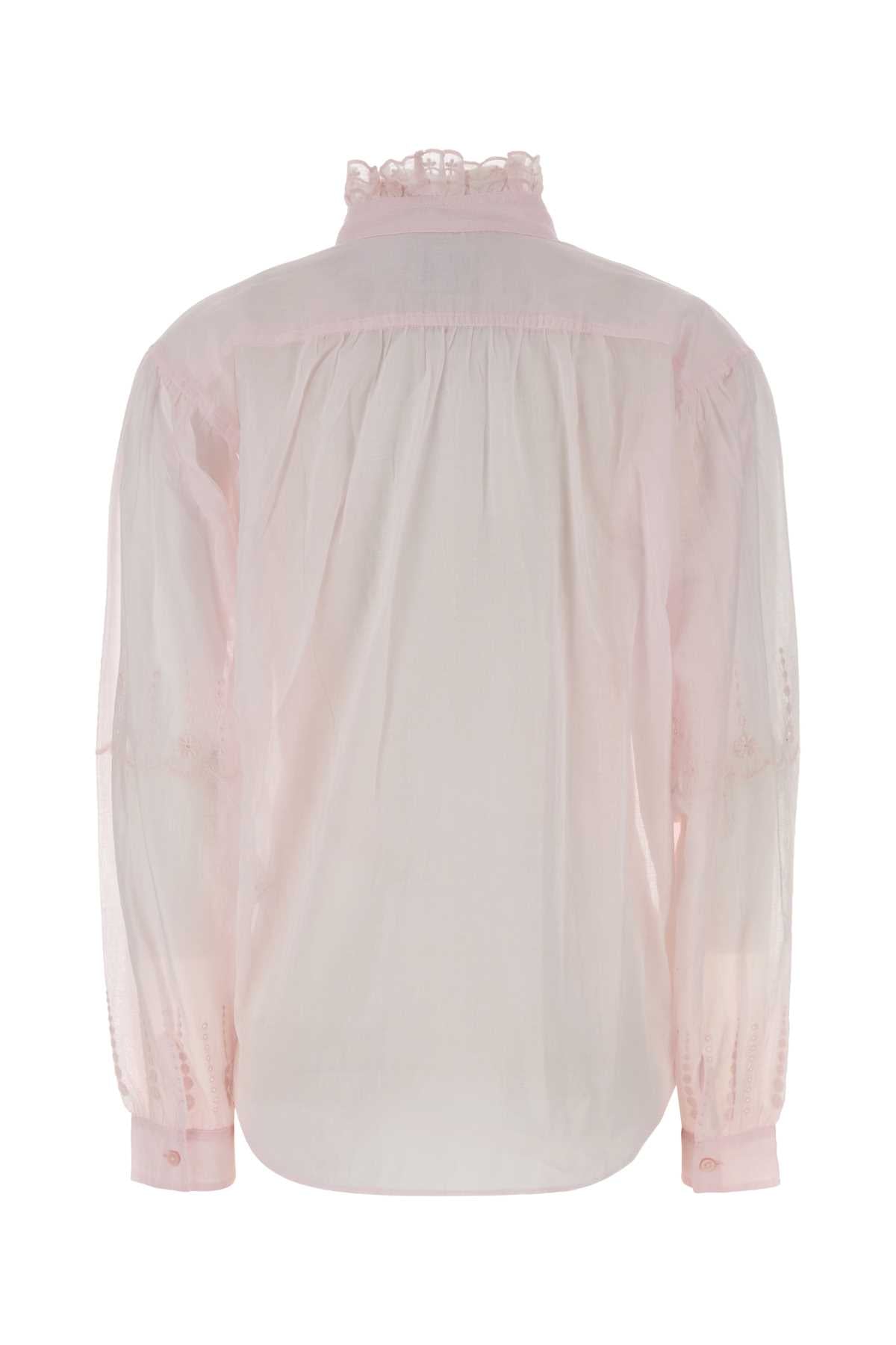 Isabel Marant Etoile Women Pink Cotton Leota Shirt ISABEL MARANT ETOILE