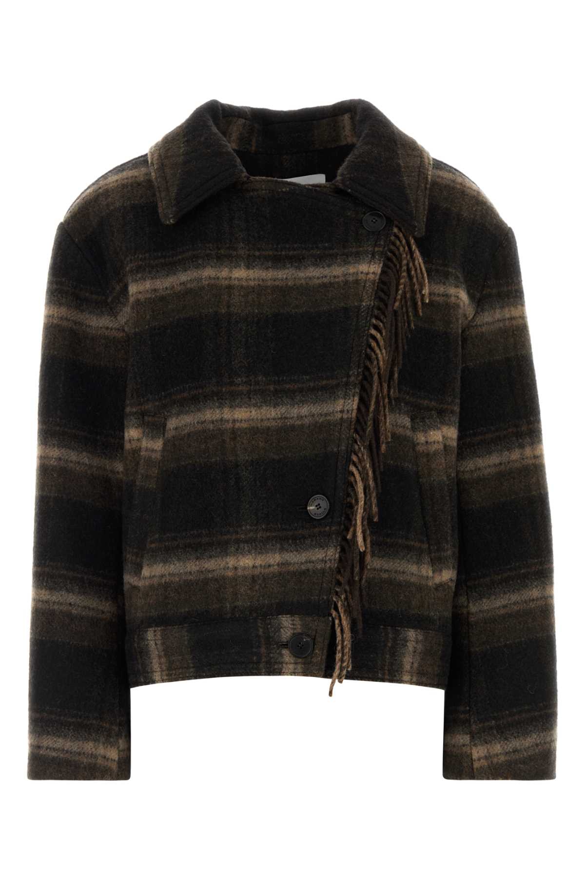 Isabel Marant Etoile Women Embroidered Wool Blend Galeane Coat ISABEL MARANT ETOILE