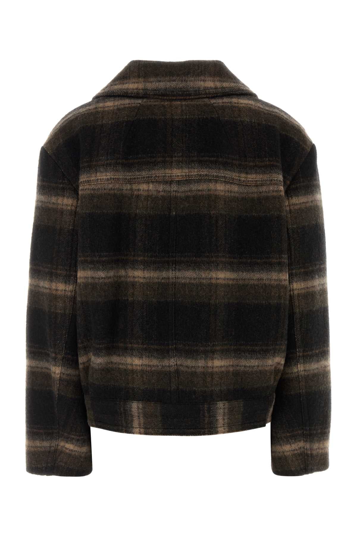 Isabel Marant Etoile Women Embroidered Wool Blend Galeane Coat ISABEL MARANT ETOILE